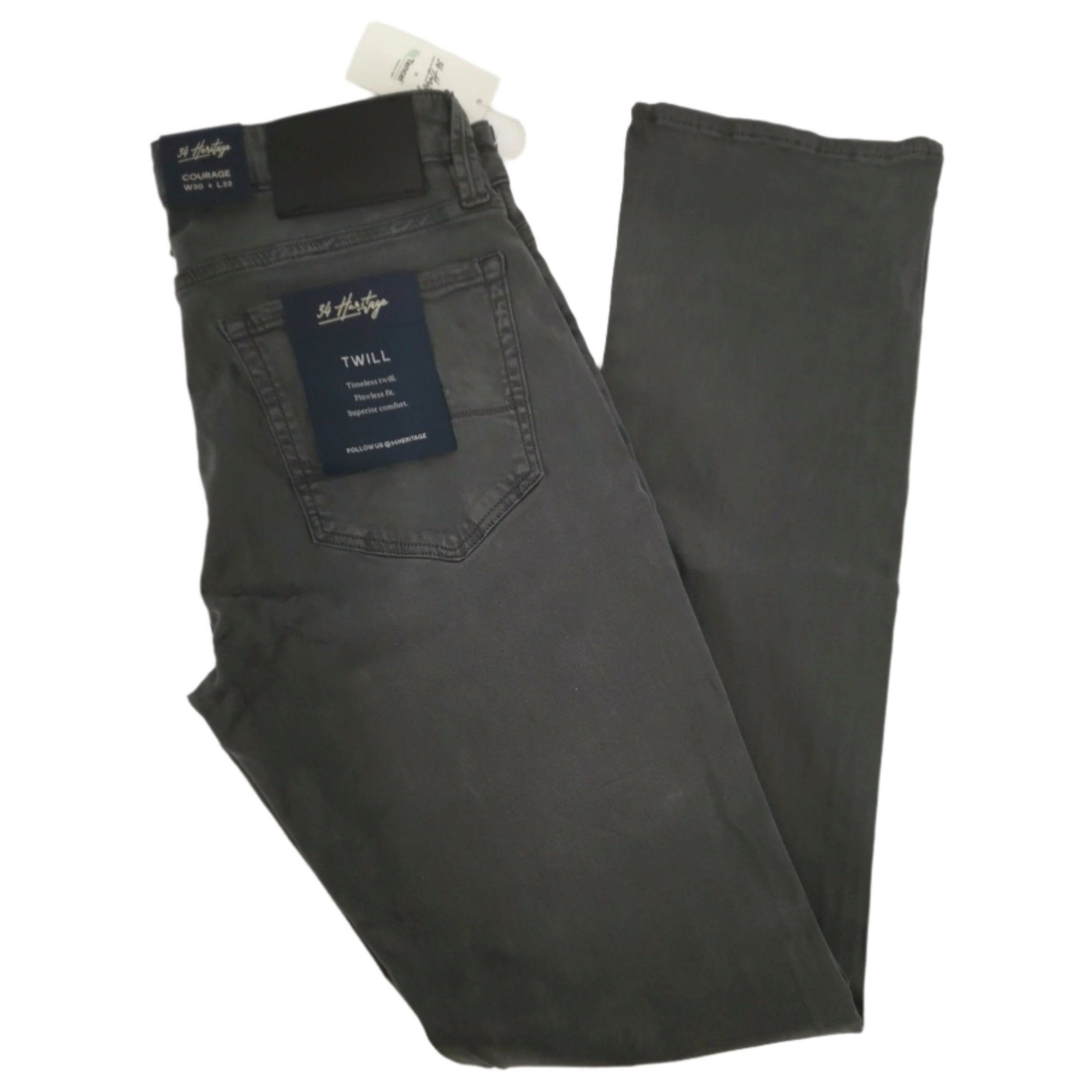 Jeans courage twill gris