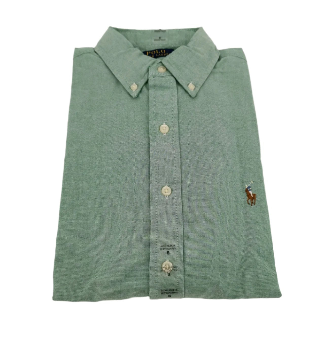Chemise oxford verte