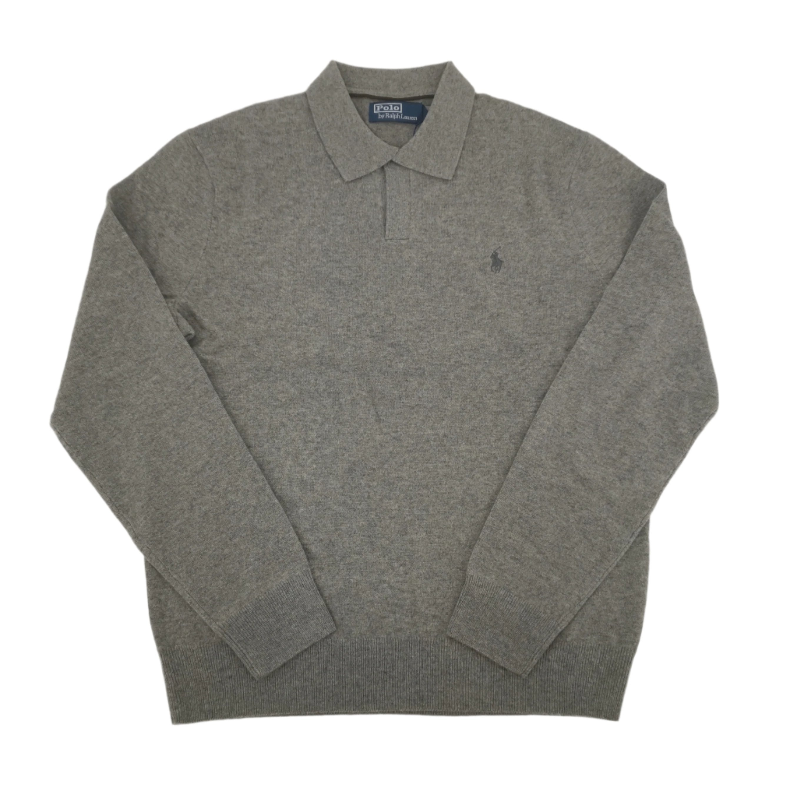 Pull de mérinos gris