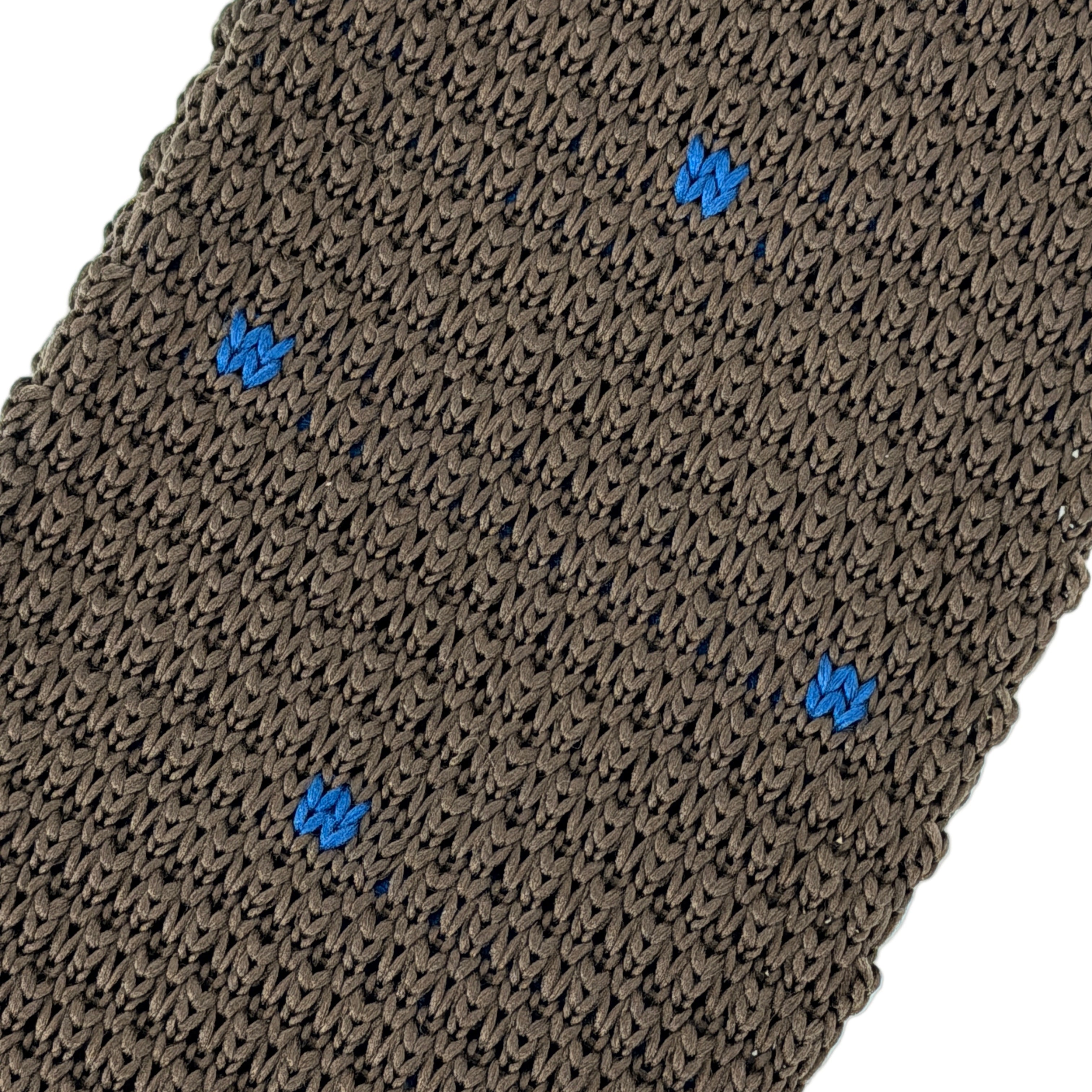 Cravate tricotée (Knit Tie) à pois