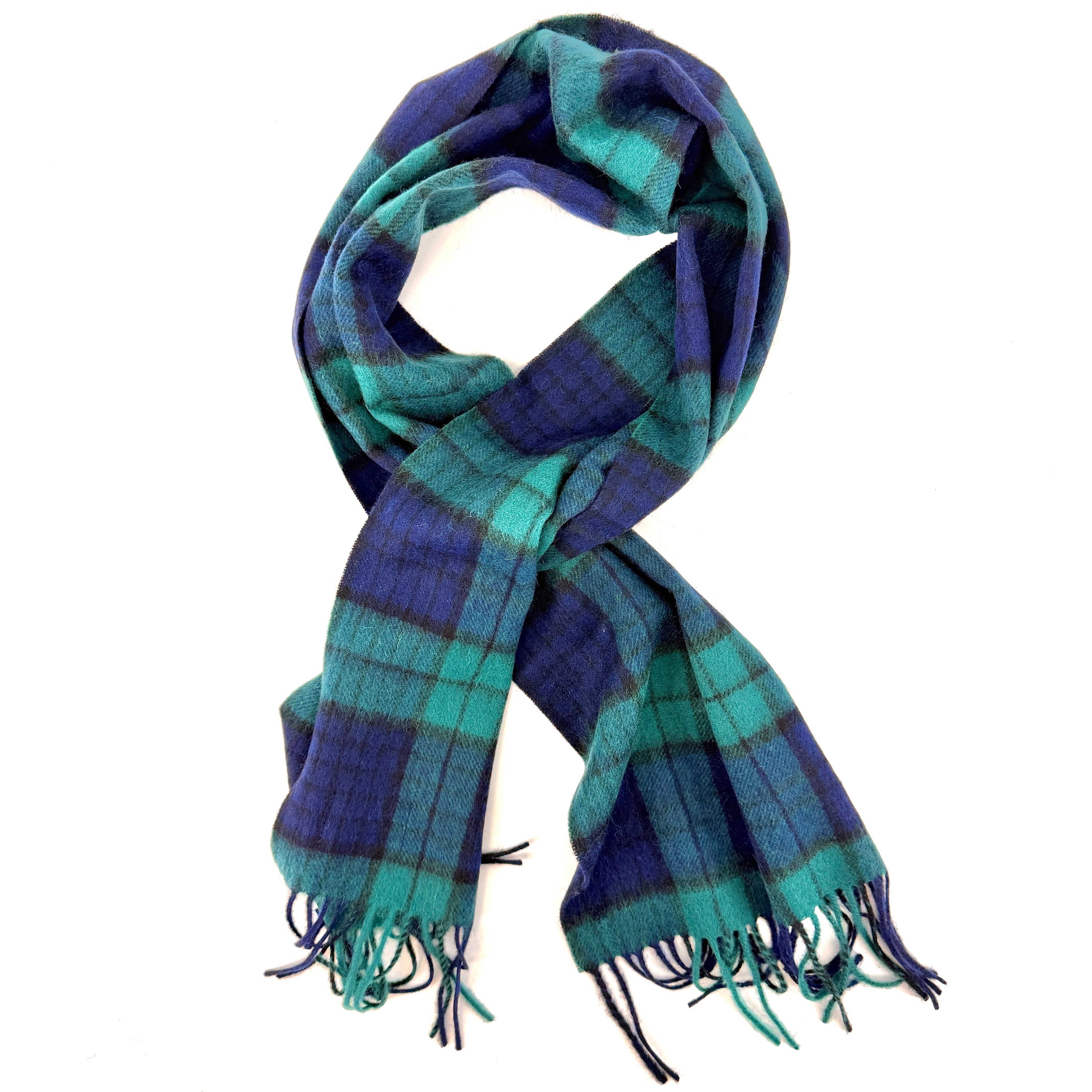 Foulard Tartan Black Watch en laine d’Agneau