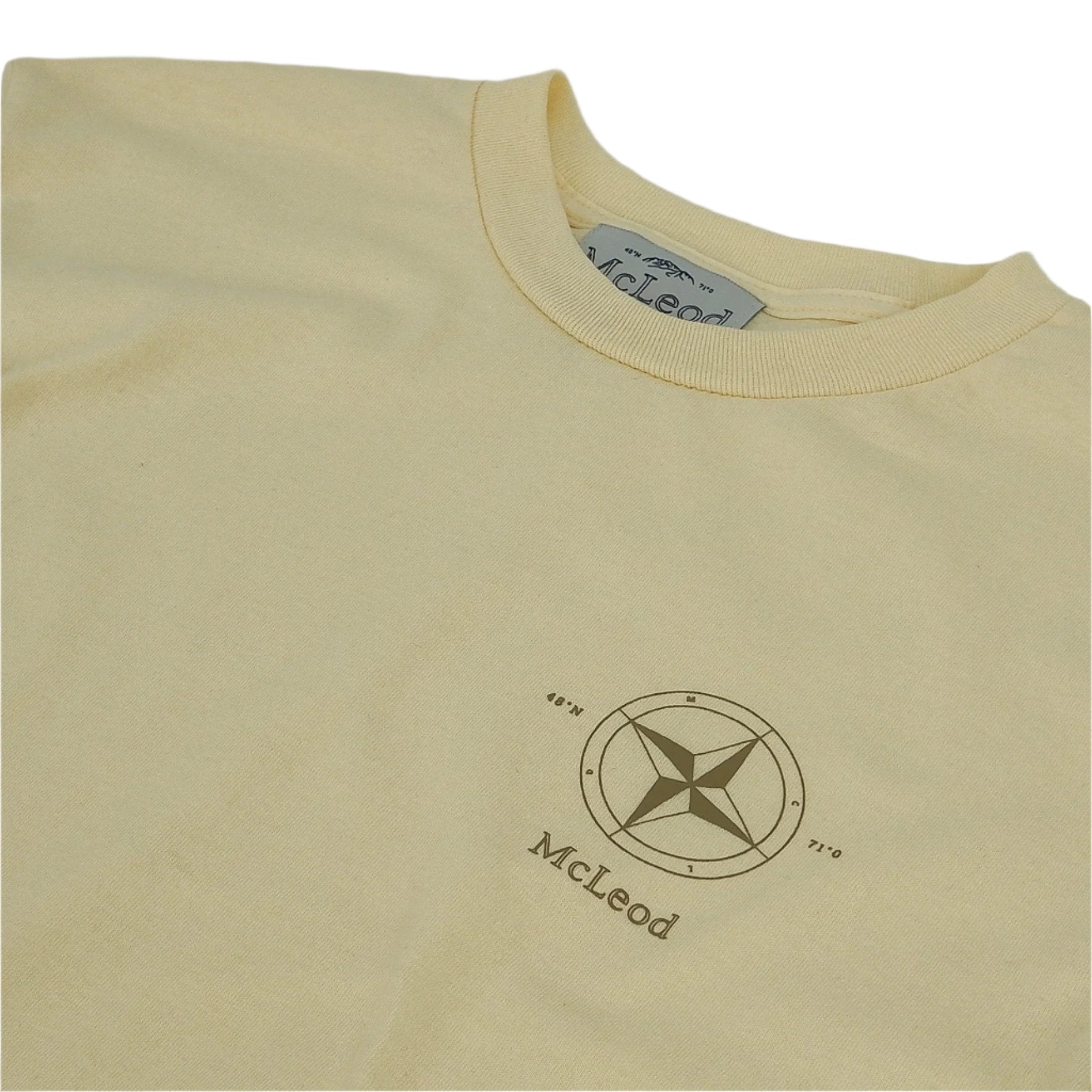 T-shirt boussolle beige