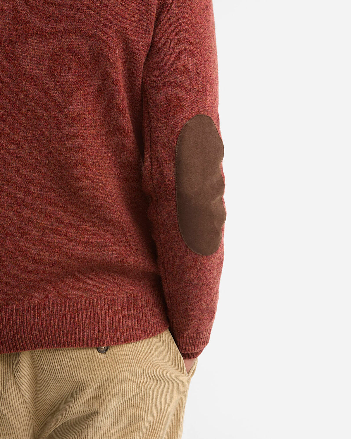 Pull Essential Patch à col rond