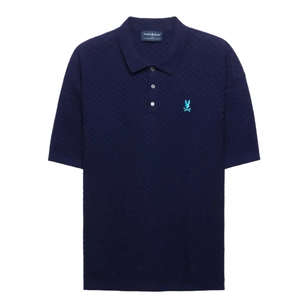 Polo de tricot Jacquard