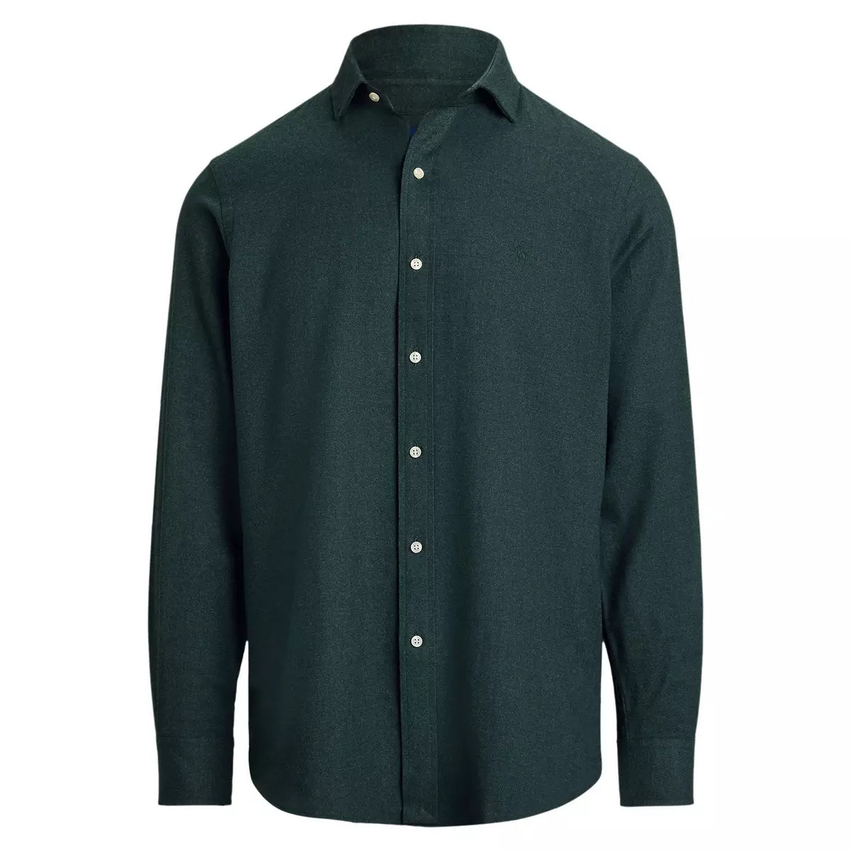 Chemise performance en flanelle verte
