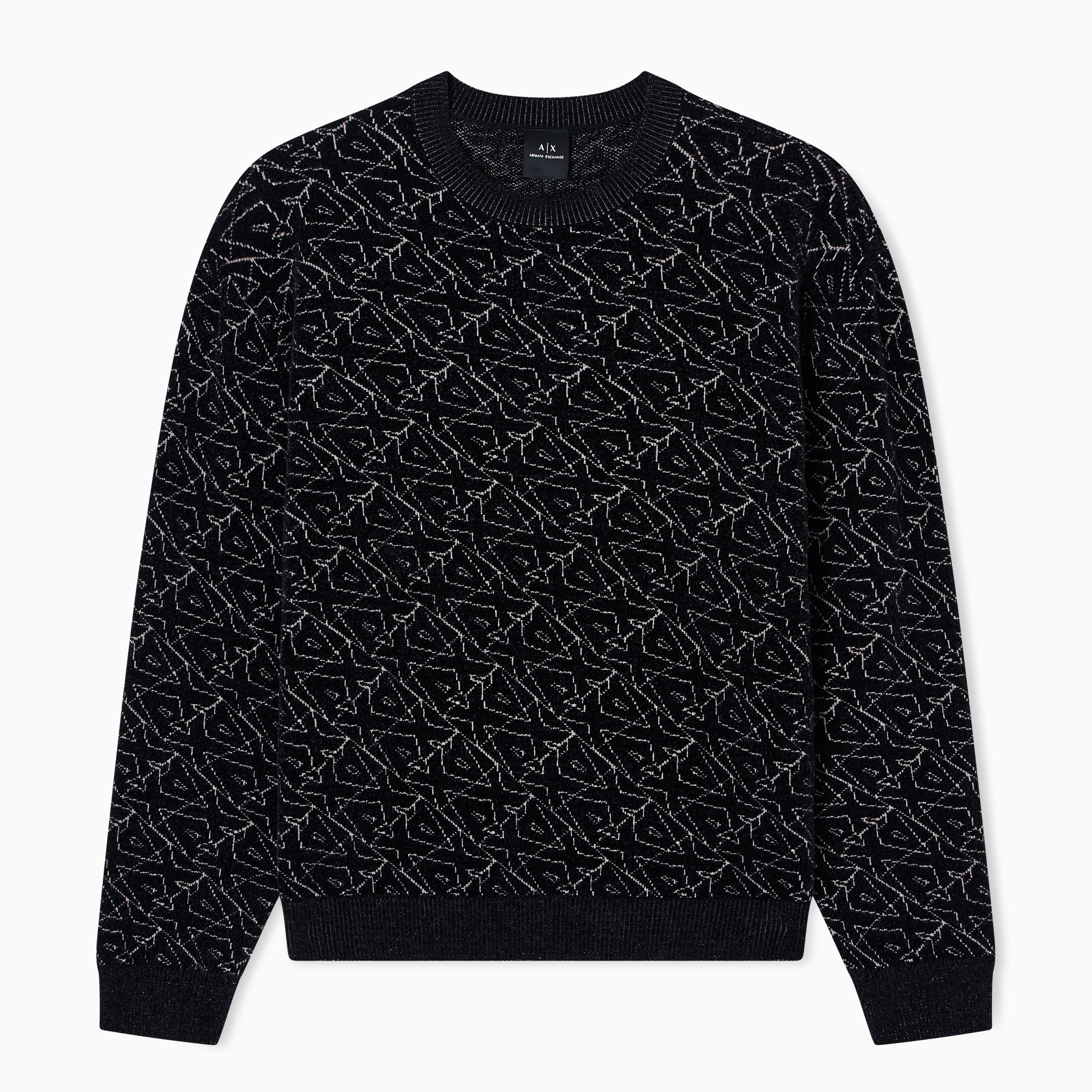 Pull à motif géométrique