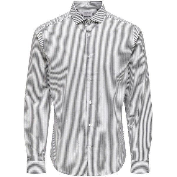 Chemise oxford lignée