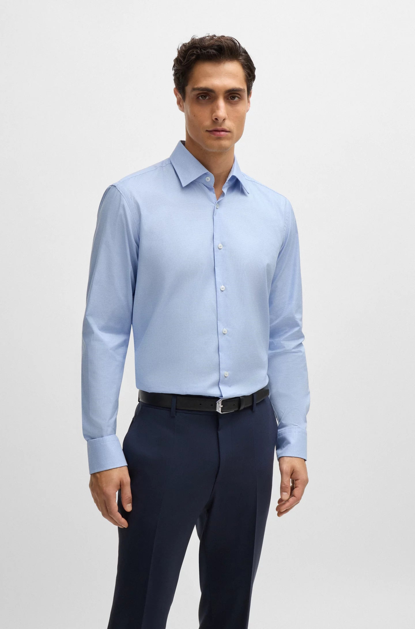 Chemise performance bleu