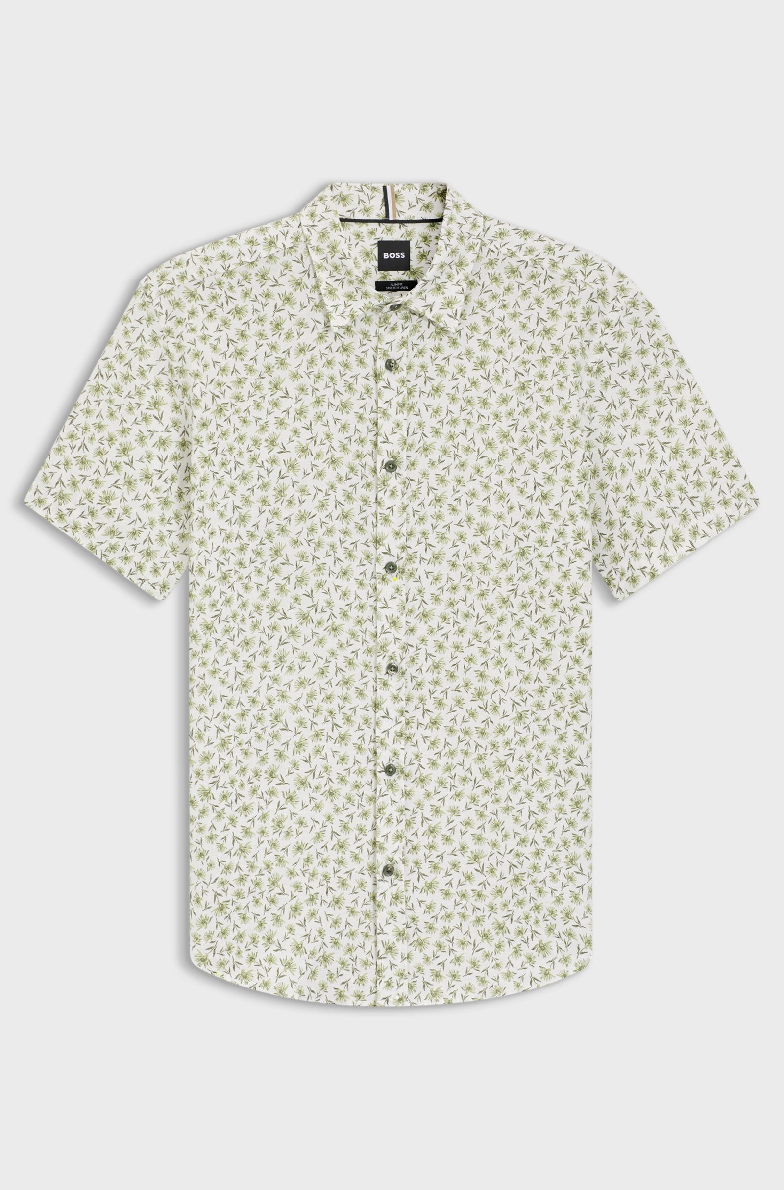Chemise performante à manches courtes bleu