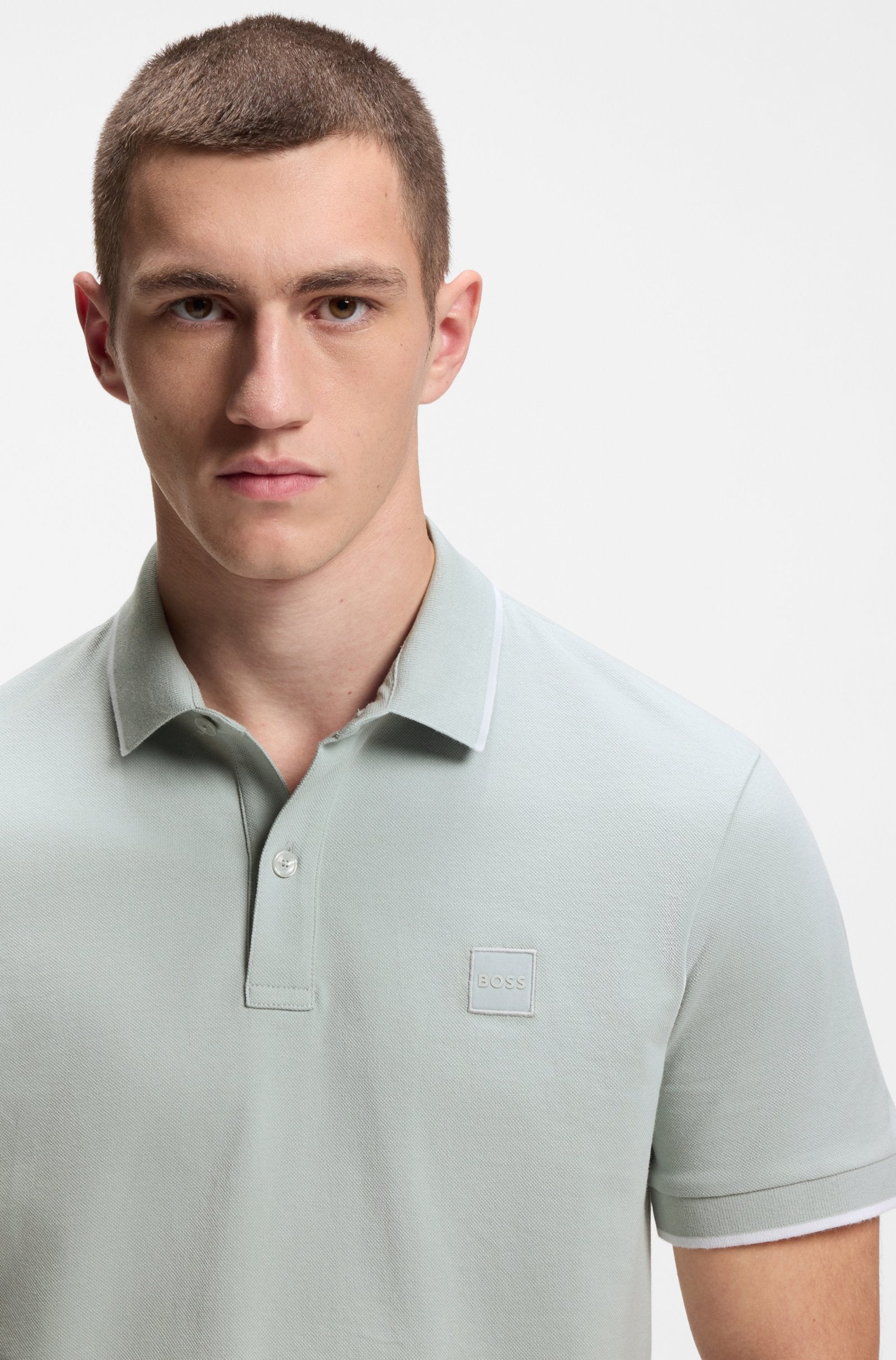 Polo piqué acqua