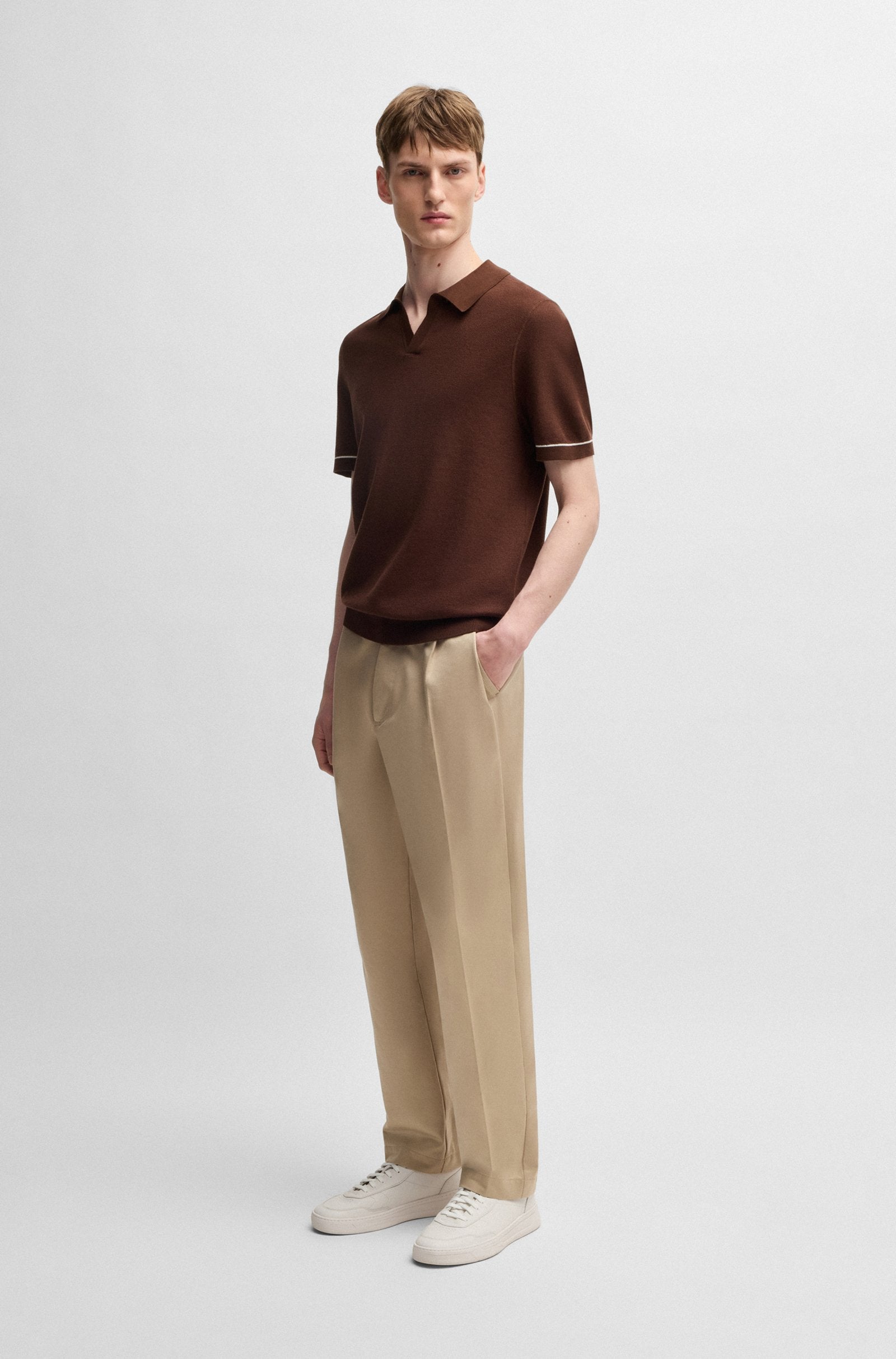 Polo boss col Johnny