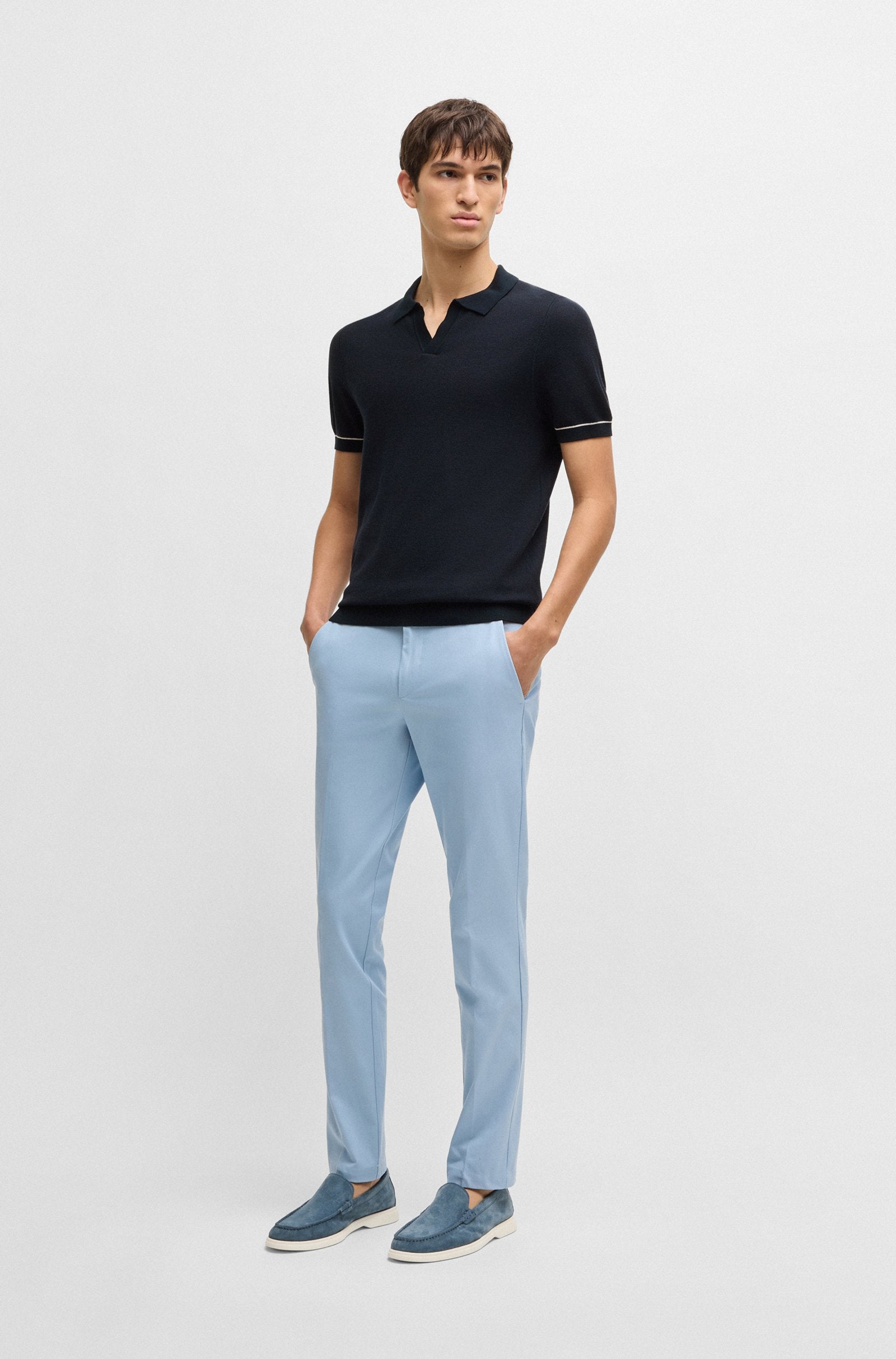 Polo boss col Johnny