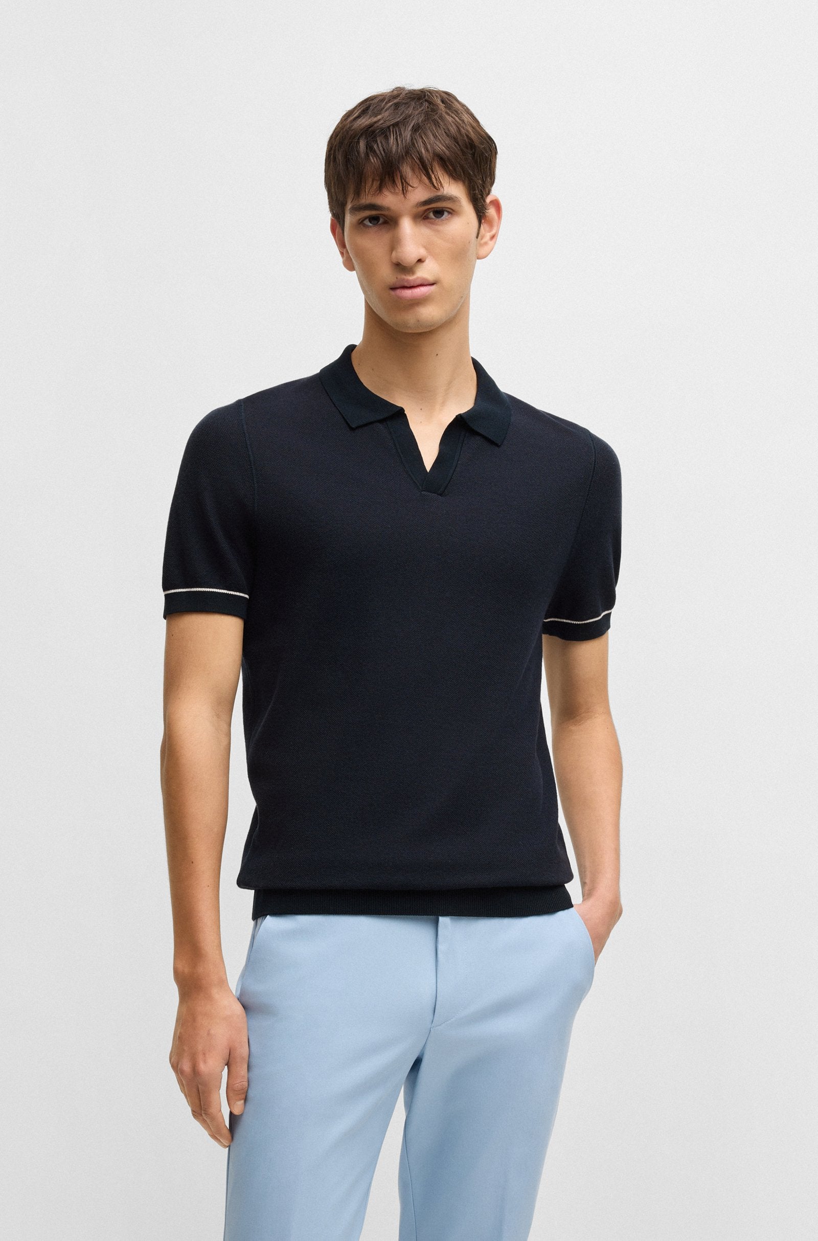 Polo boss col Johnny