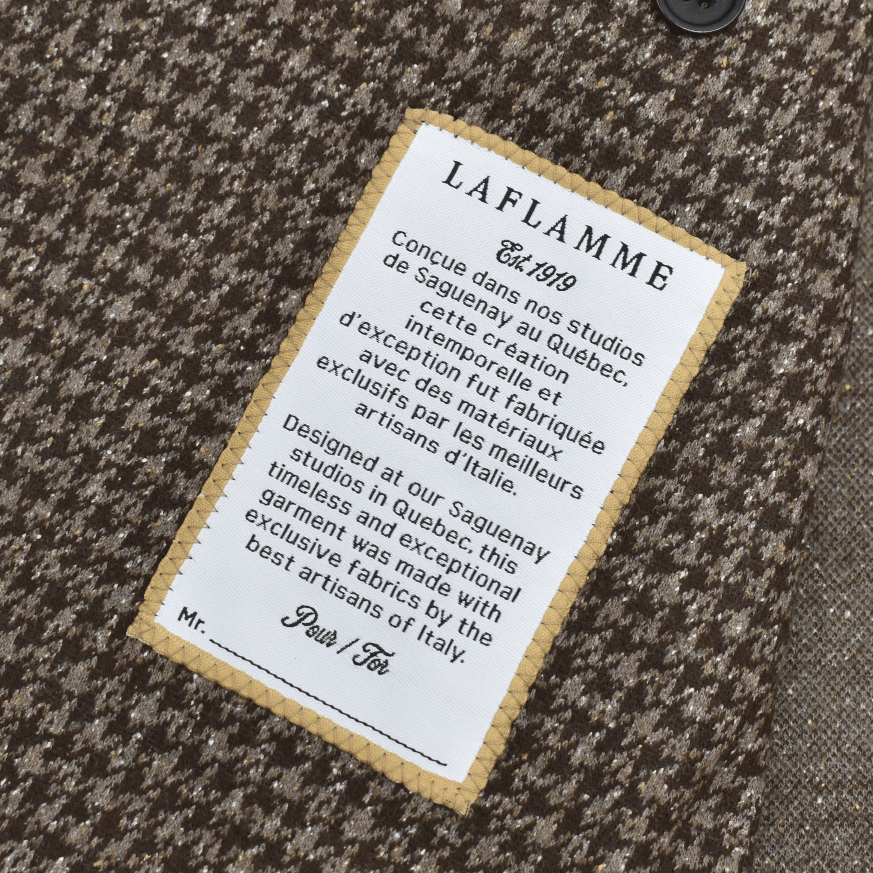 Laflamme- Complet de jersey Firenze - Laflamme & cie