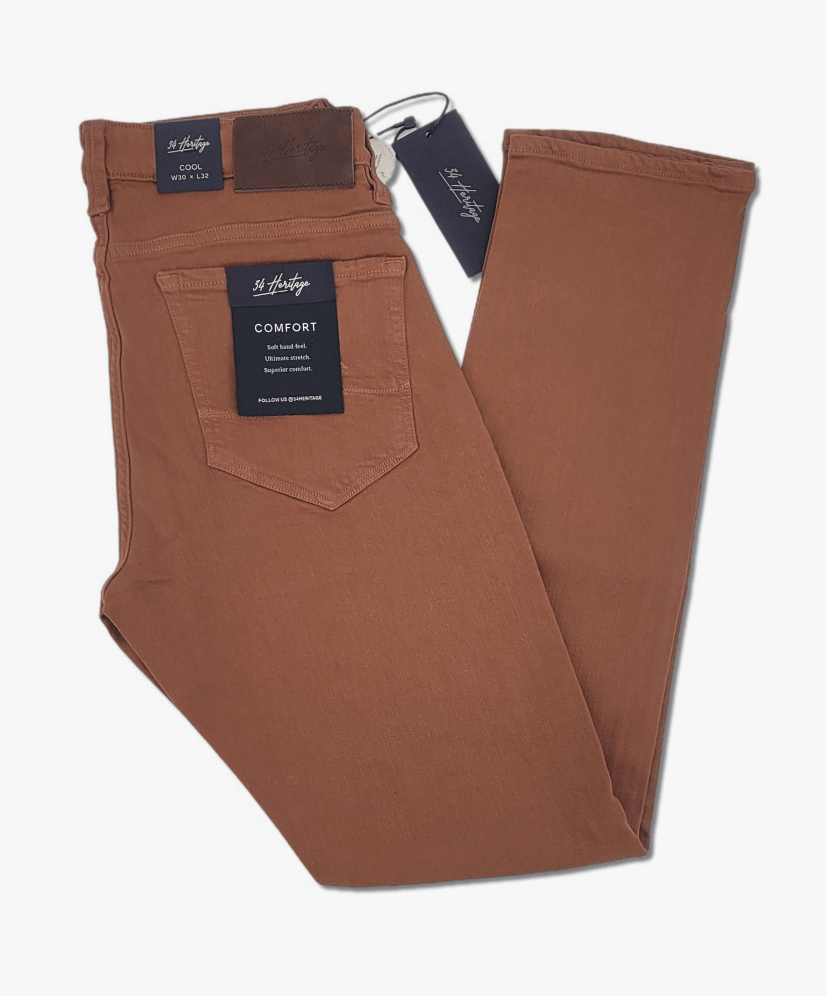Laflamme- Jeans extensible cinnamon - 34 Heritage