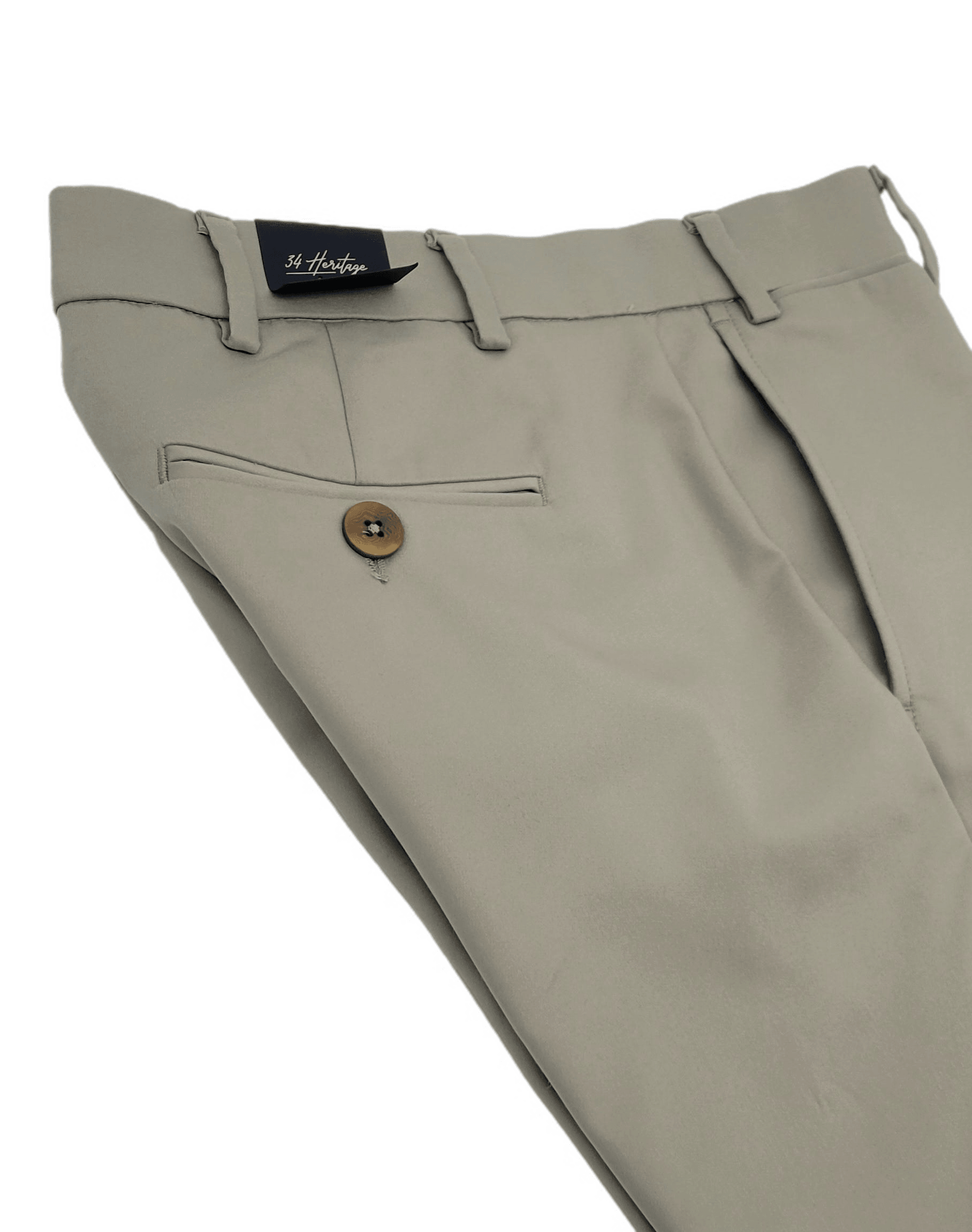 Laflamme- Pantalon chino beige pâle - 34 Heritage