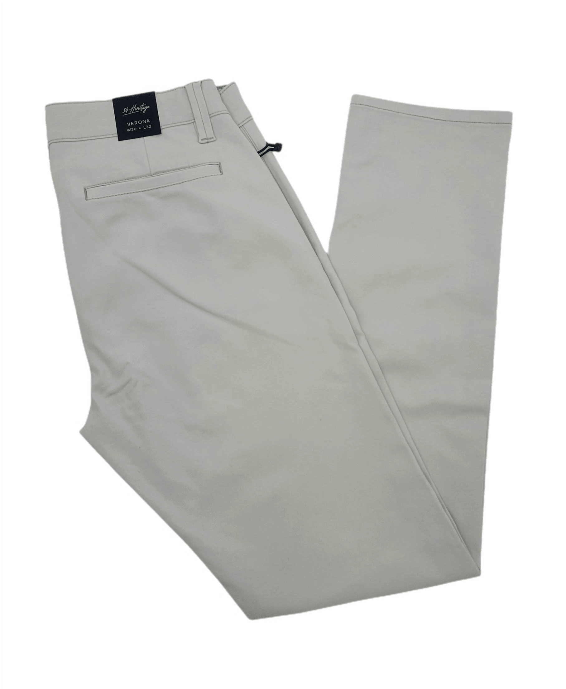 Laflamme- Pantalon chino gris pâle - 34 Heritage