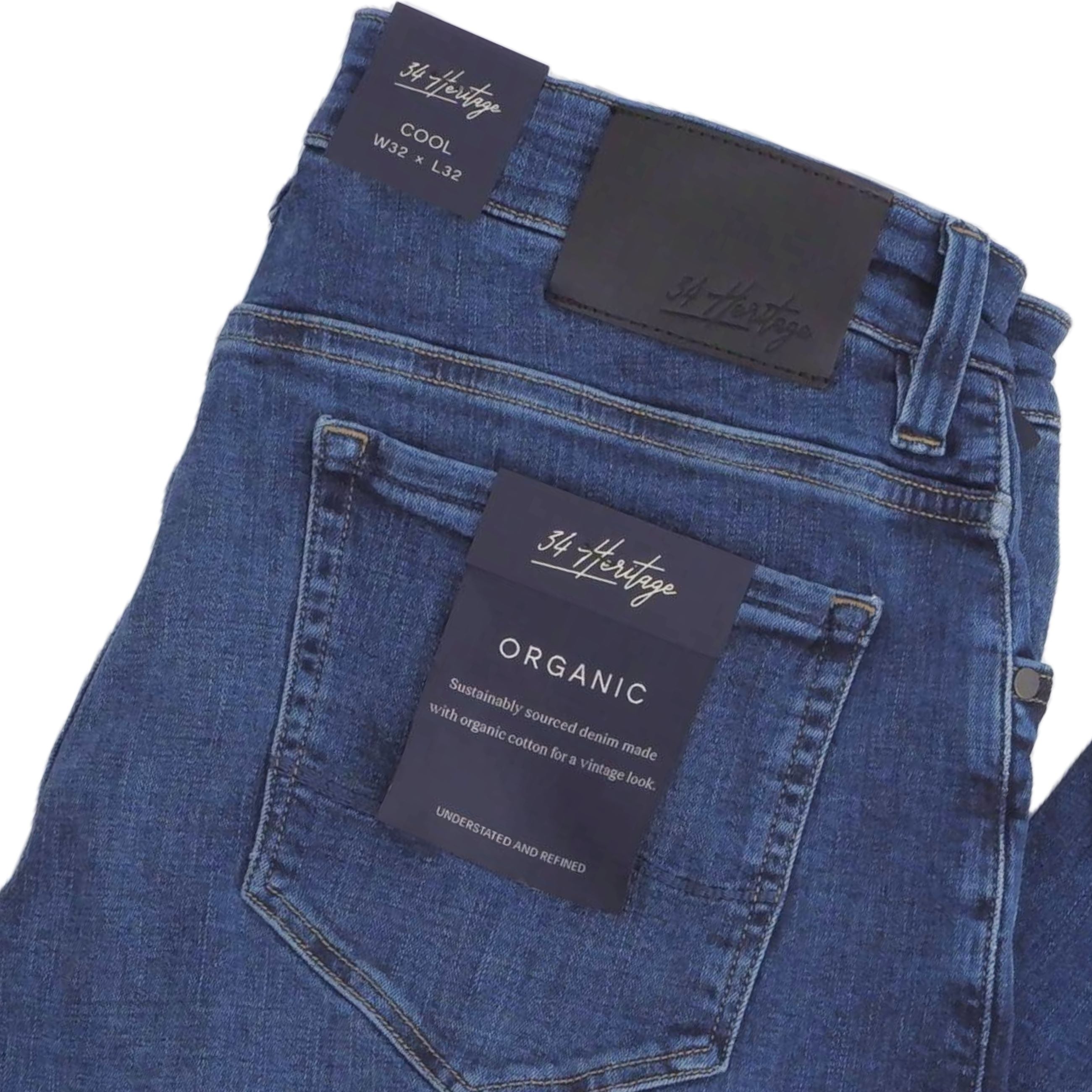 Jeans en denim organique