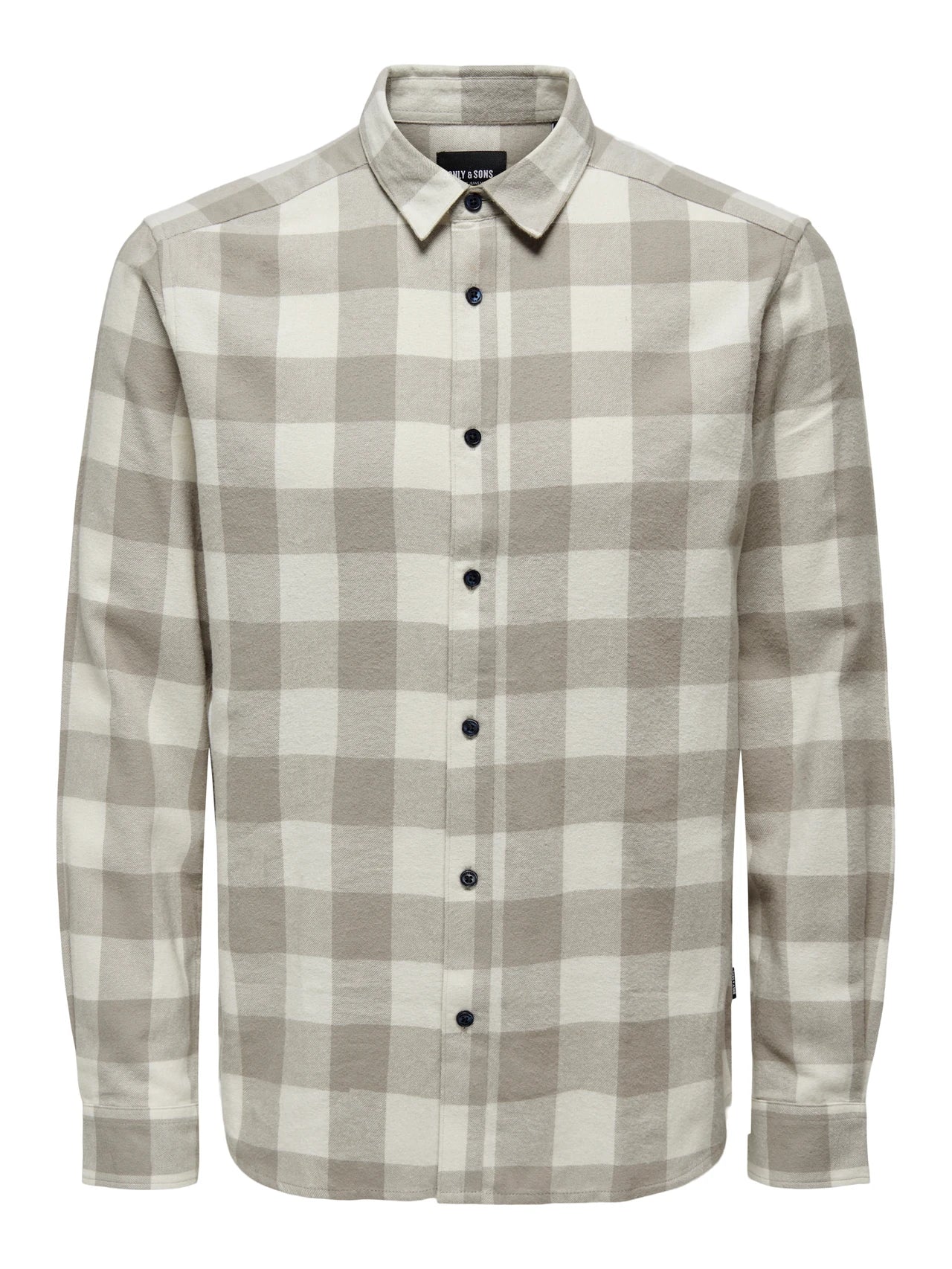 Chemise de flanelle crème