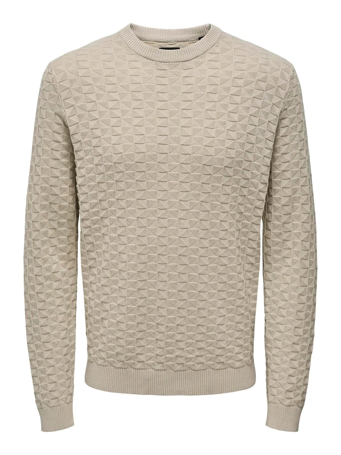 Pull de coton Kalle crème