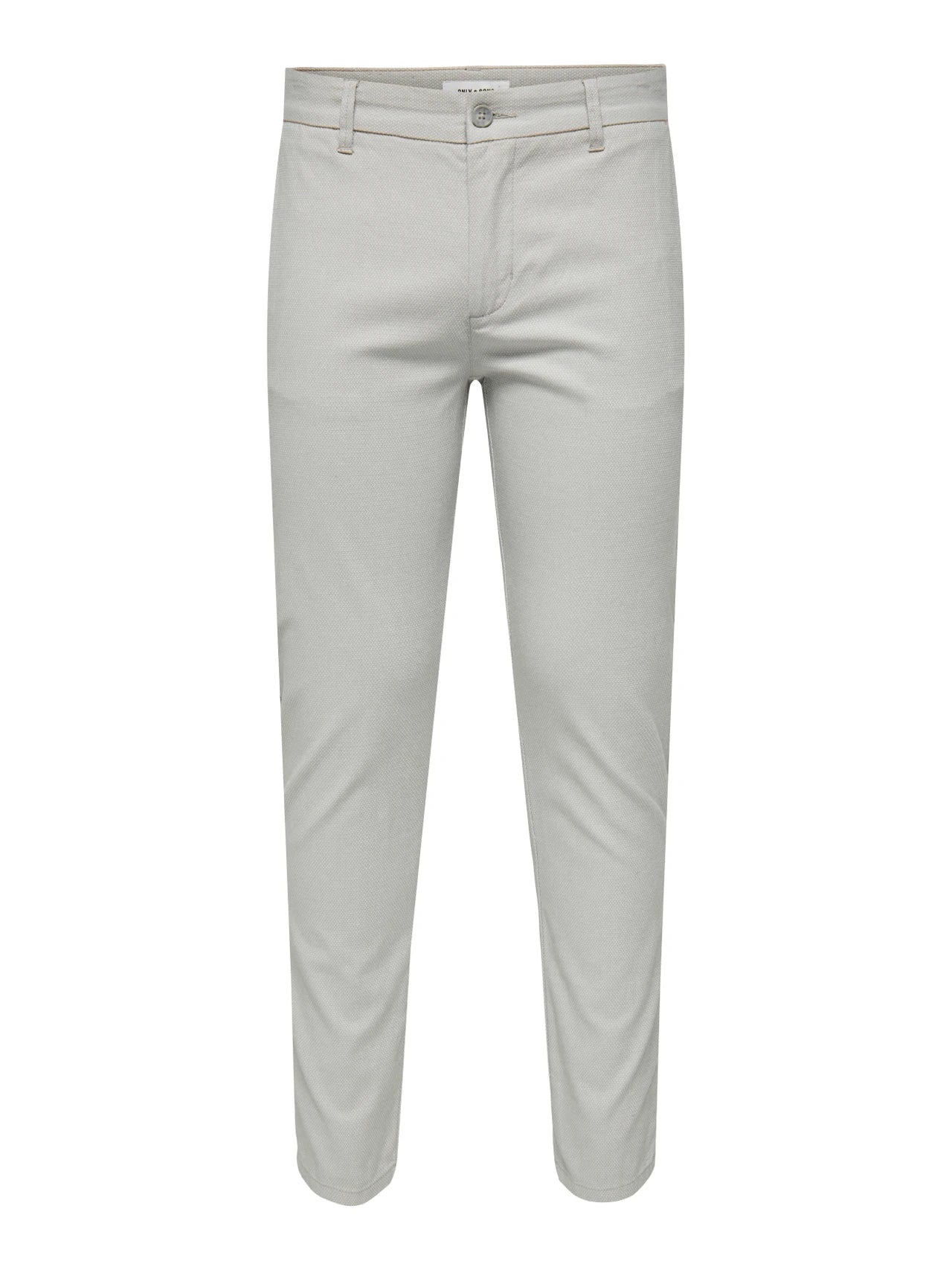 Pantalon chinos gris pâle