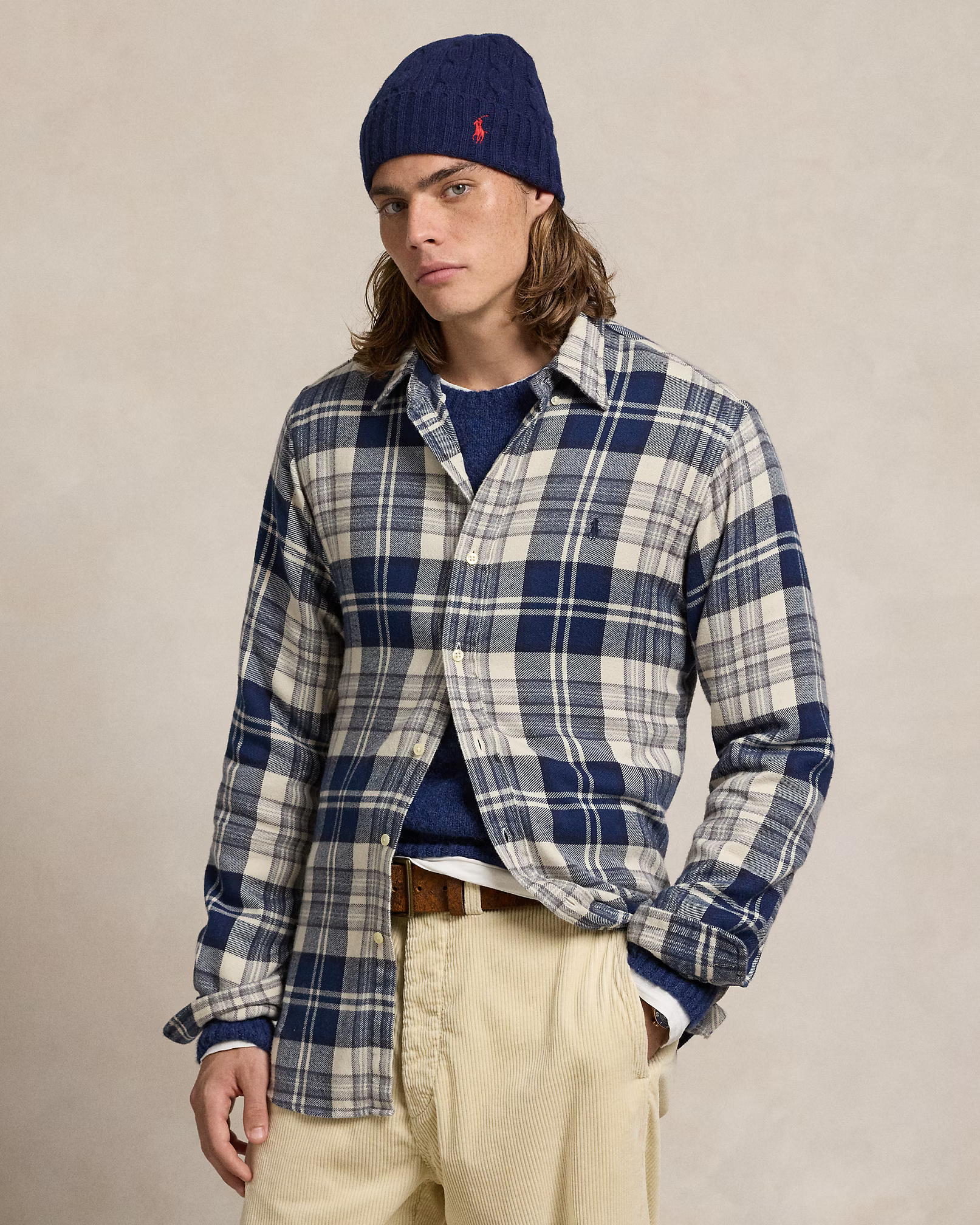 Chemise de flanelle d'hiver