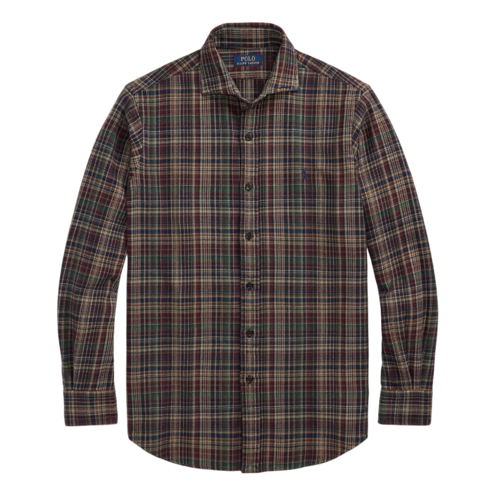 Chemise de flanelle à manches longues en coton