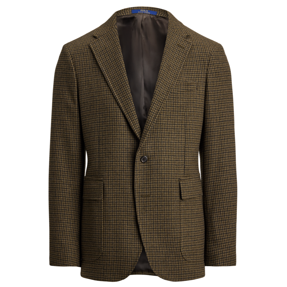 Veston en tweed de style Harvard Guncheck