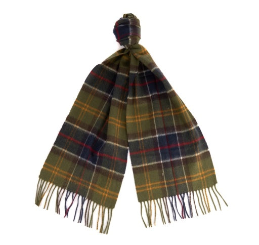Foulard Barbour Tartan en laine et cachemire