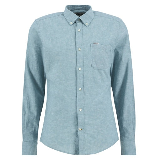 Chemise Nelson en coton et lin