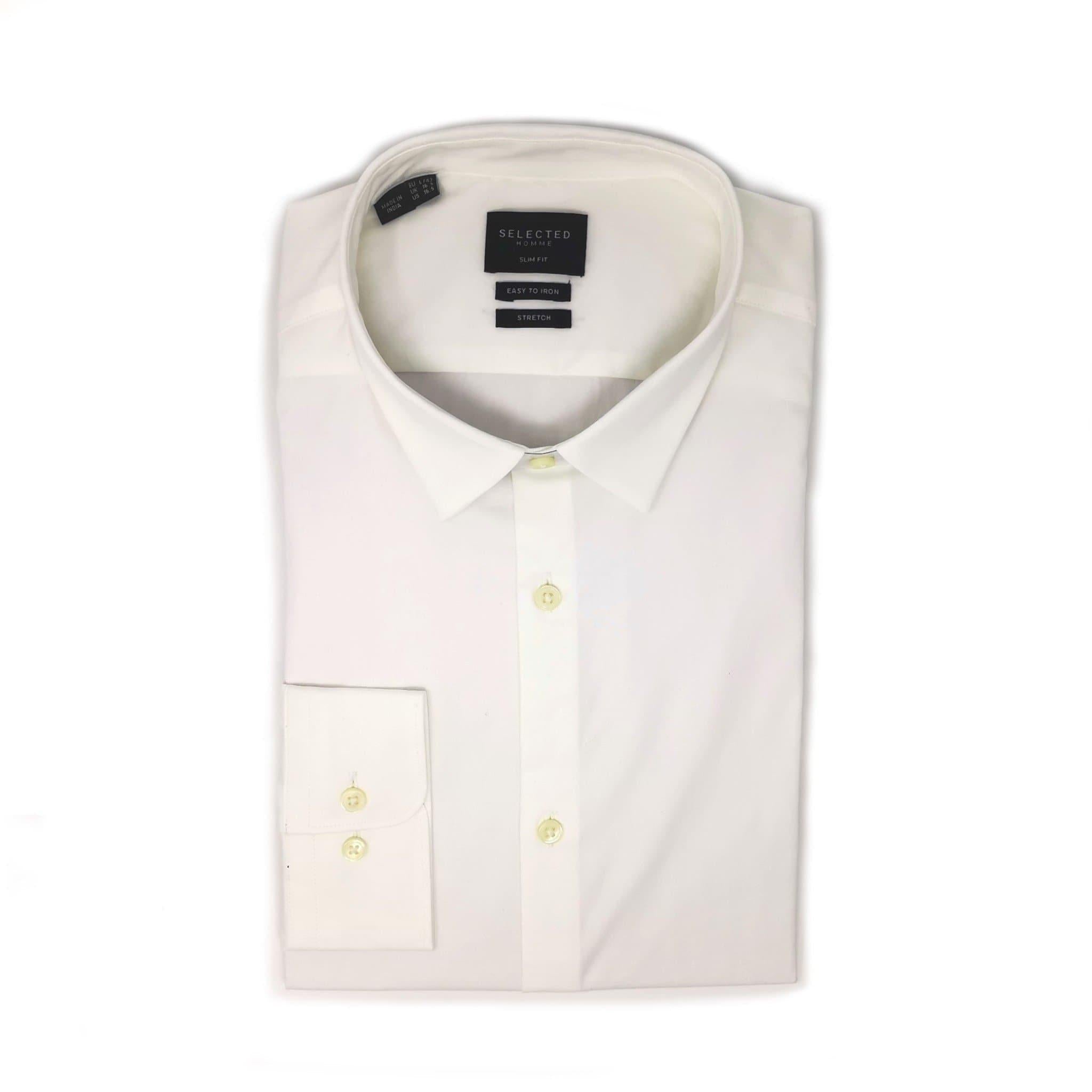 Laflamme- Chemise Blanche Slim fit - Selected