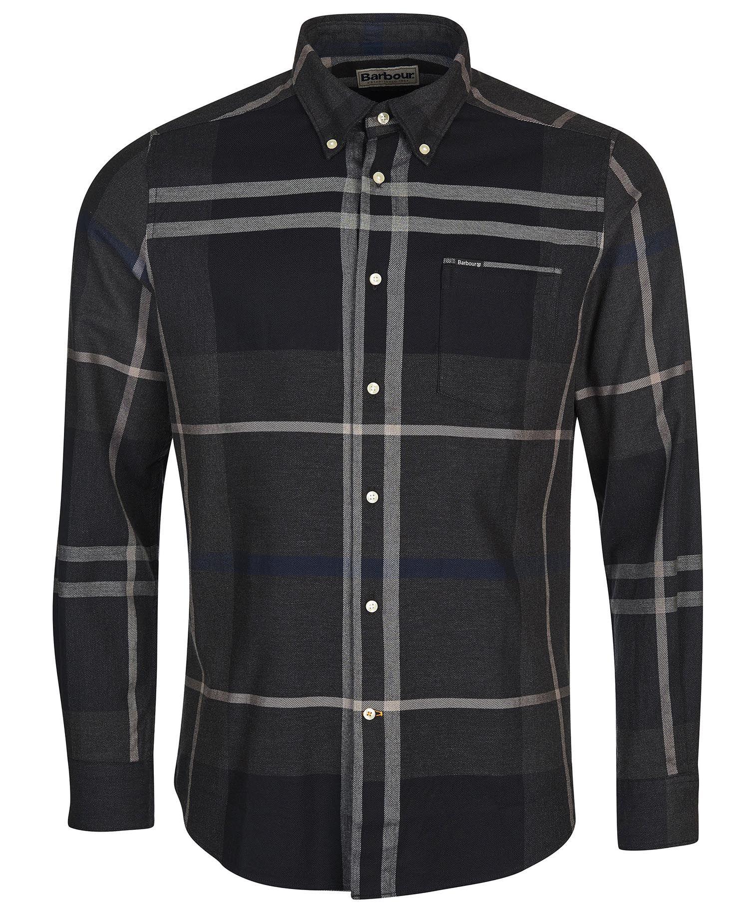 Laflamme- Chemise de flanelle grise - Barbour