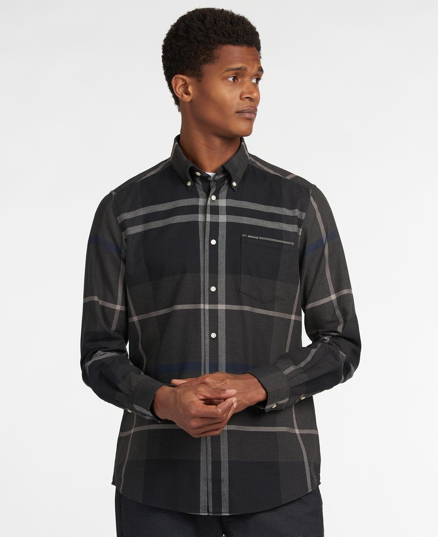 Laflamme- Chemise de flanelle grise - Barbour