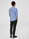 Laflamme- Chemise denim bleu - Selected