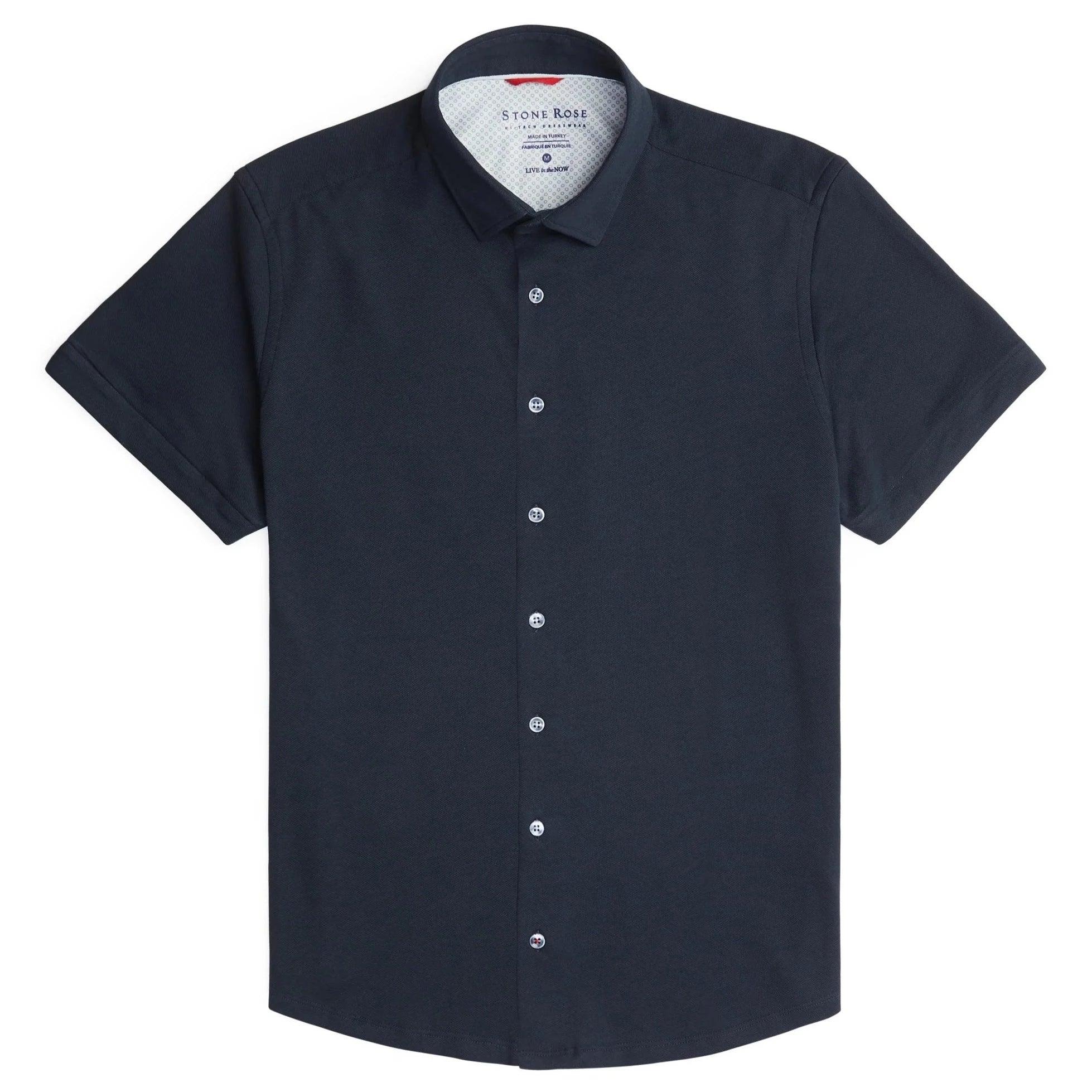 Laflamme- Chemise piqué extensible - STONE&ROSE