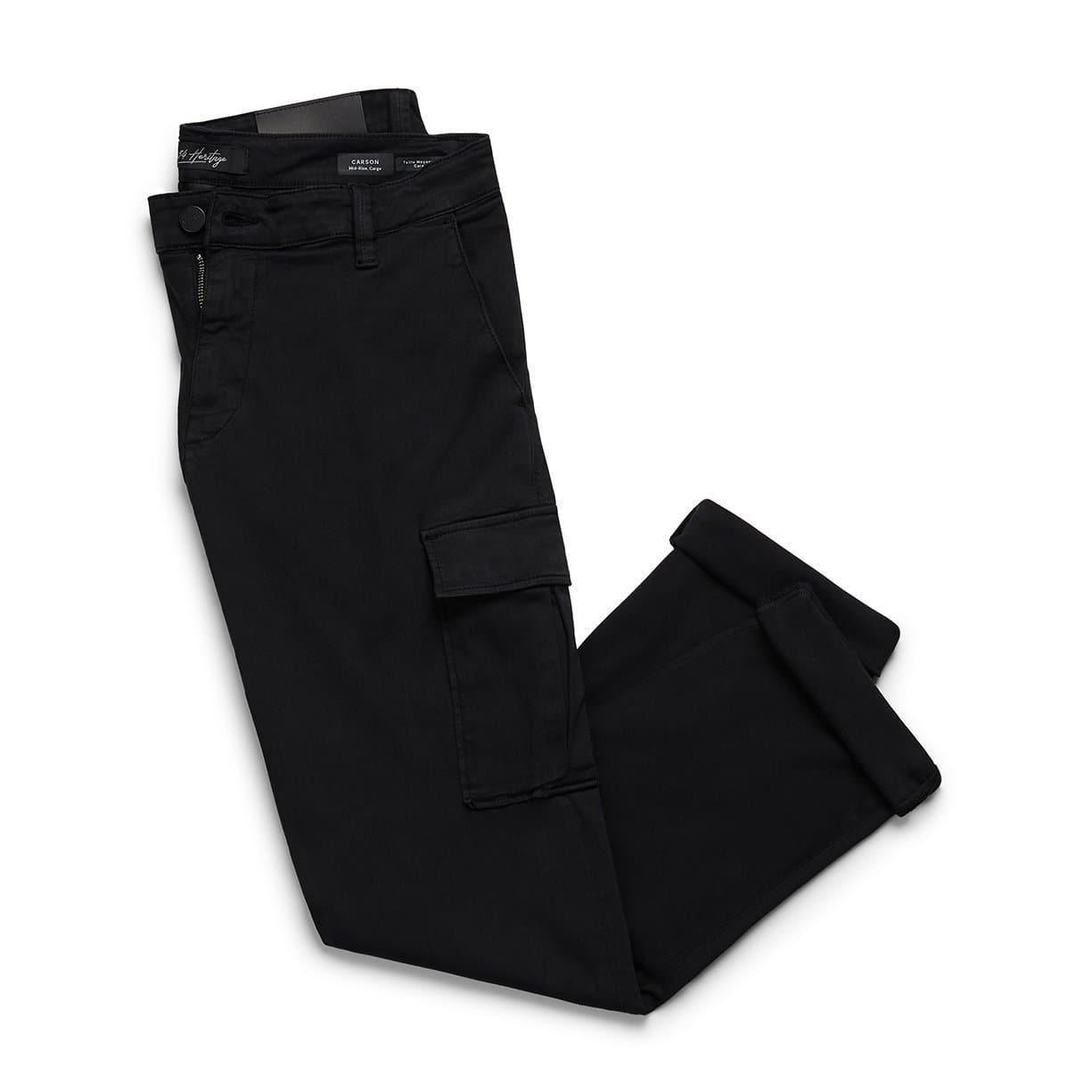 Laflamme- Jeans Cargo - Twill noir - 34 Heritage