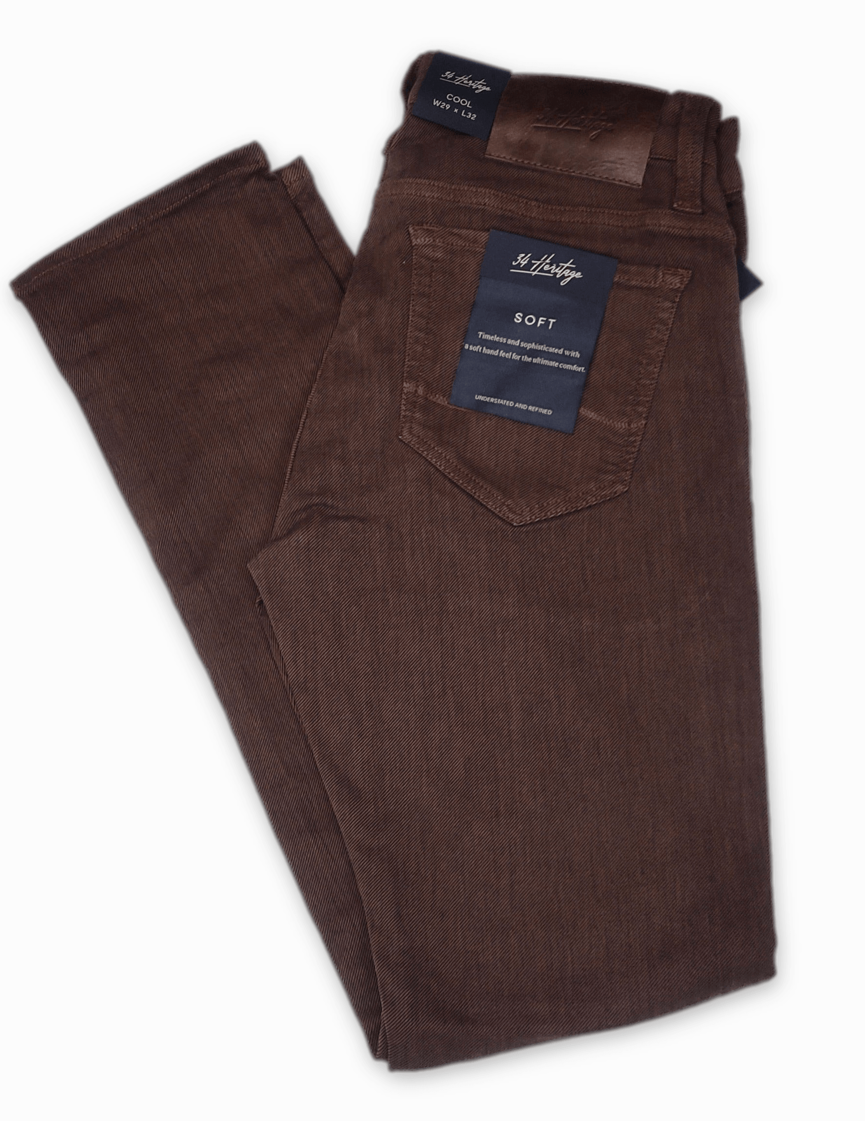 Laflamme- Jeans cool brun - 34 Heritage