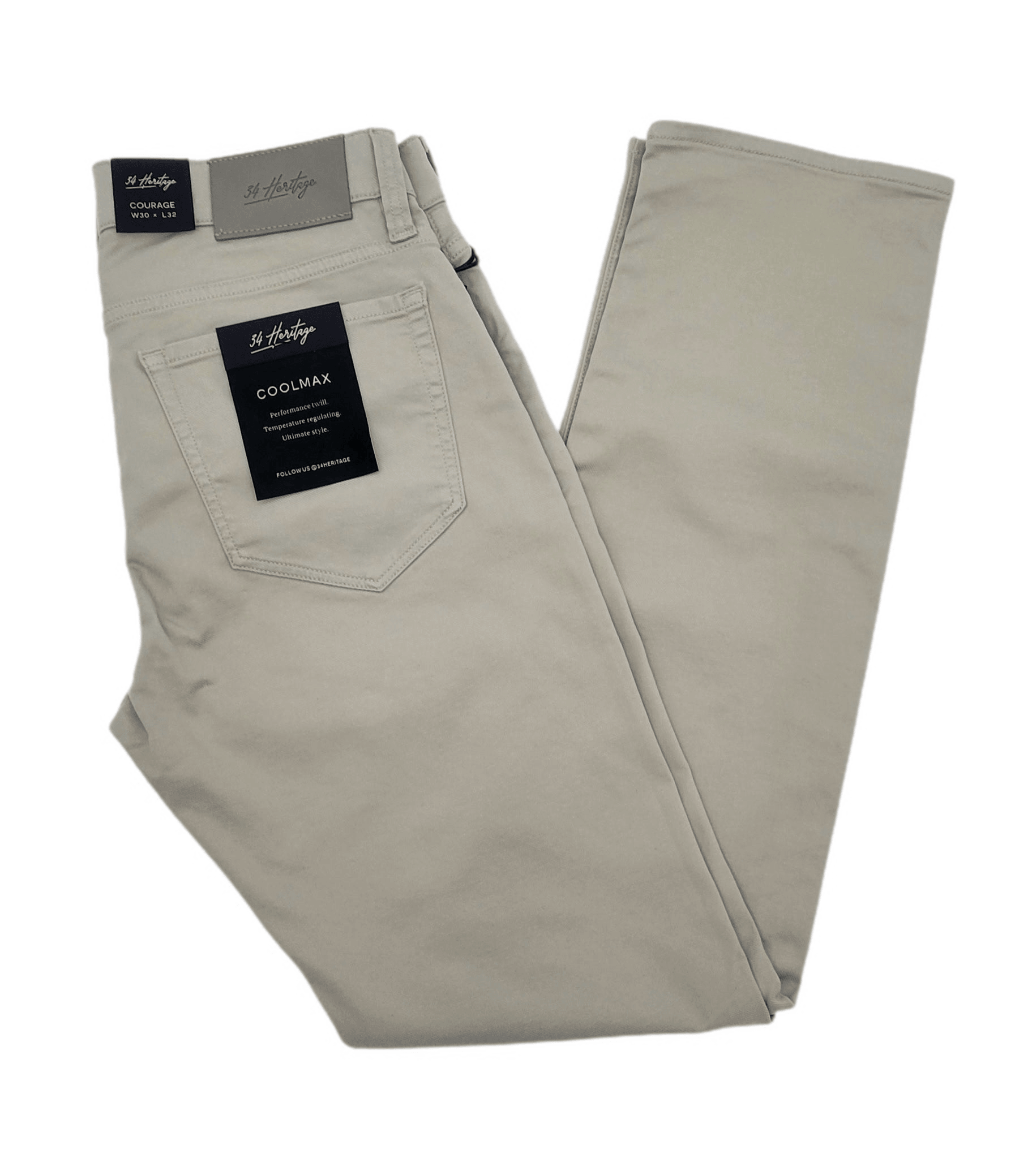 Laflamme- Jeans courage gris pâle - 34 Heritage