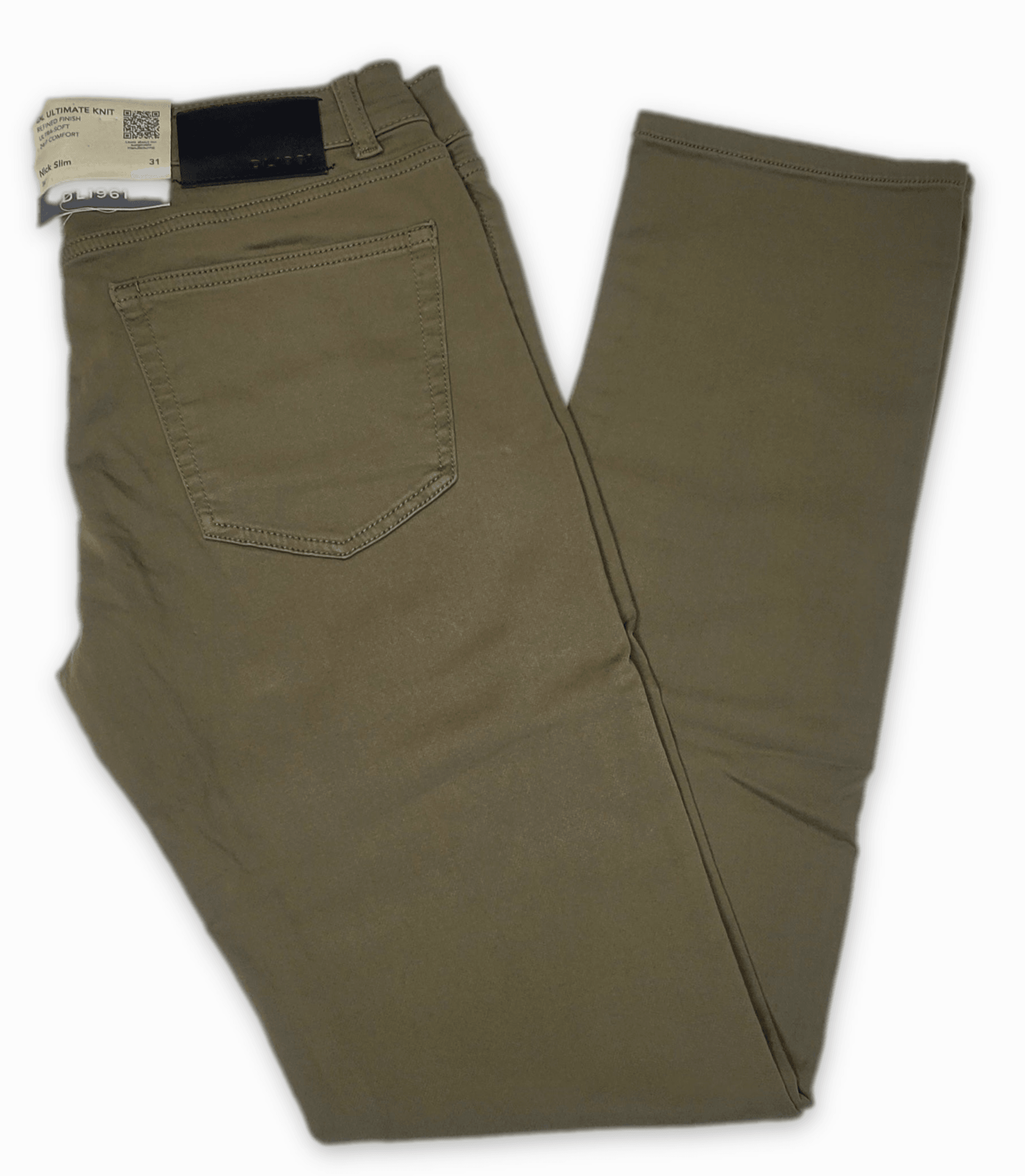Laflamme- Jeans de twill vert - DL1961