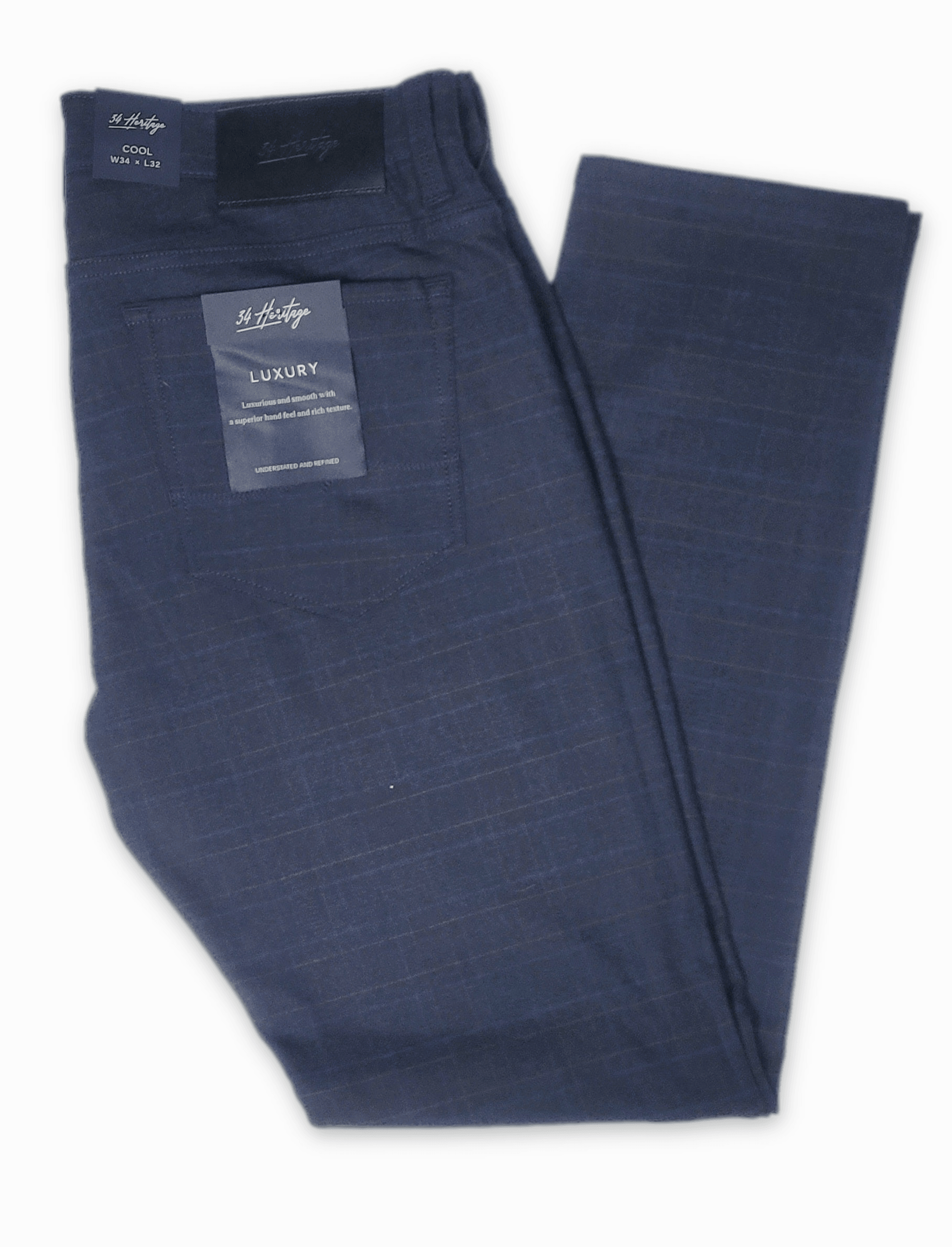Laflamme- Jeans habillé extensible marine - 34 Heritage
