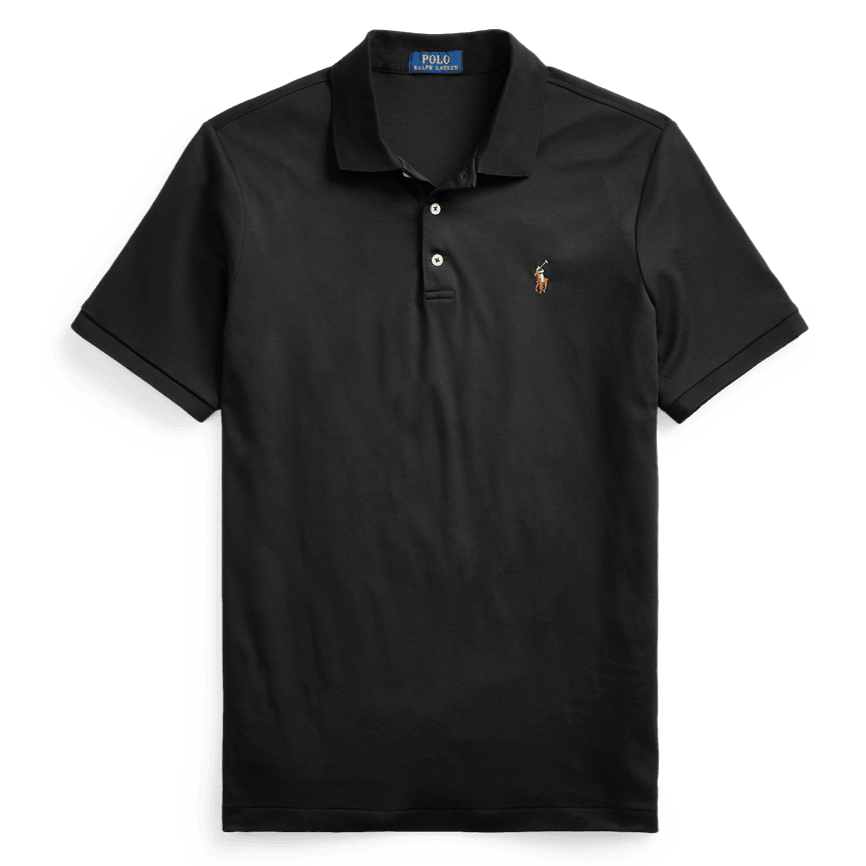 Laflamme- L'iconique Polo soft noir - Ralph lauren
