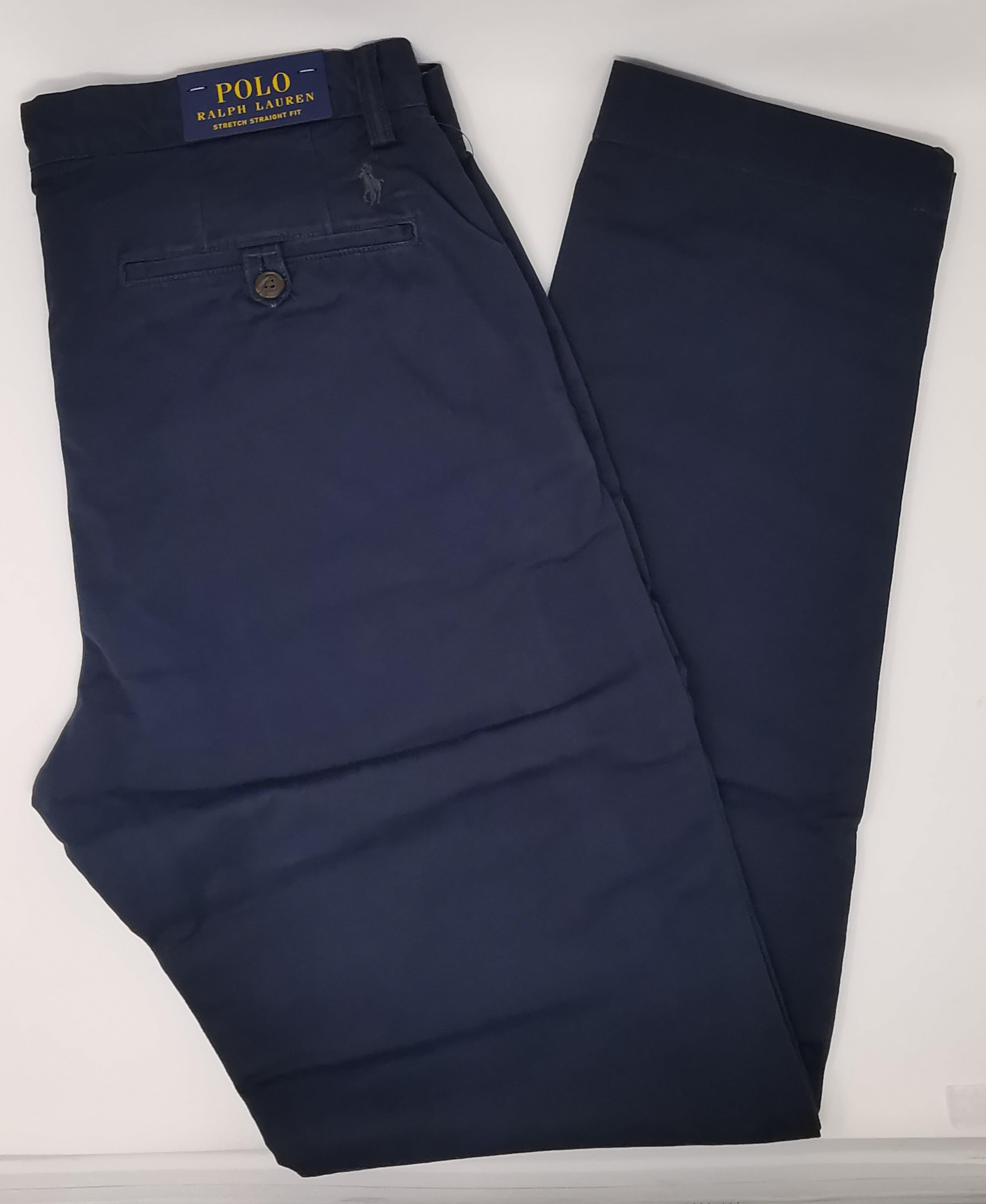 Laflamme- Pantalon de coton chino marine - Ralph lauren