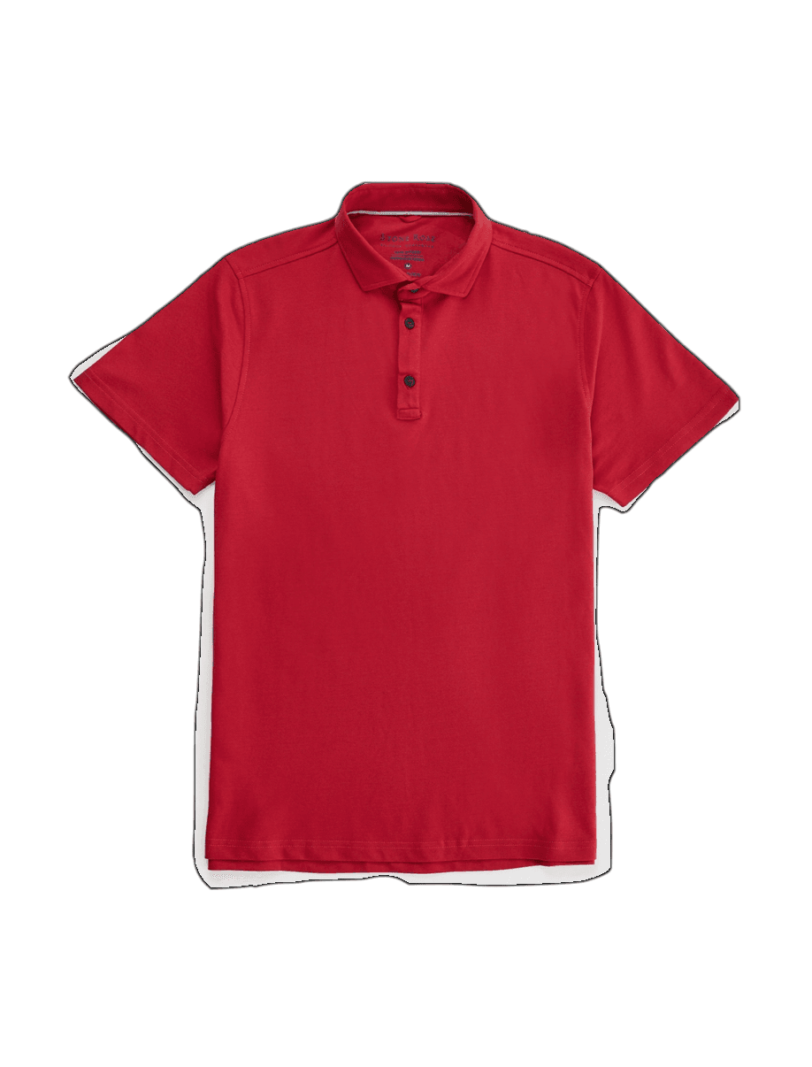 Laflamme- Polo habillé rouge - STONE&ROSE
