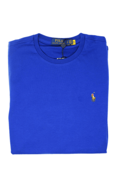 Laflamme- T-shirt classique bleu royal - Ralph lauren