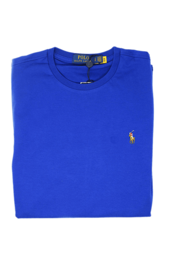 Laflamme- T-shirt classique bleu royal - Ralph lauren