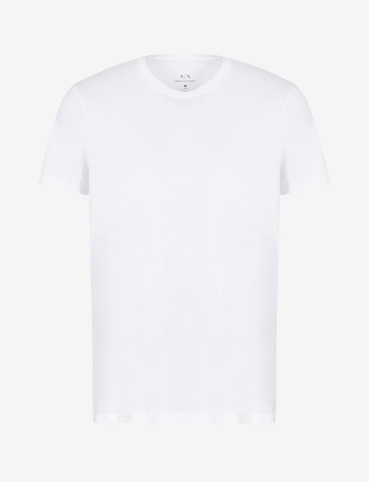 Laflamme- T-shirt de coton pima - Armani Exchange