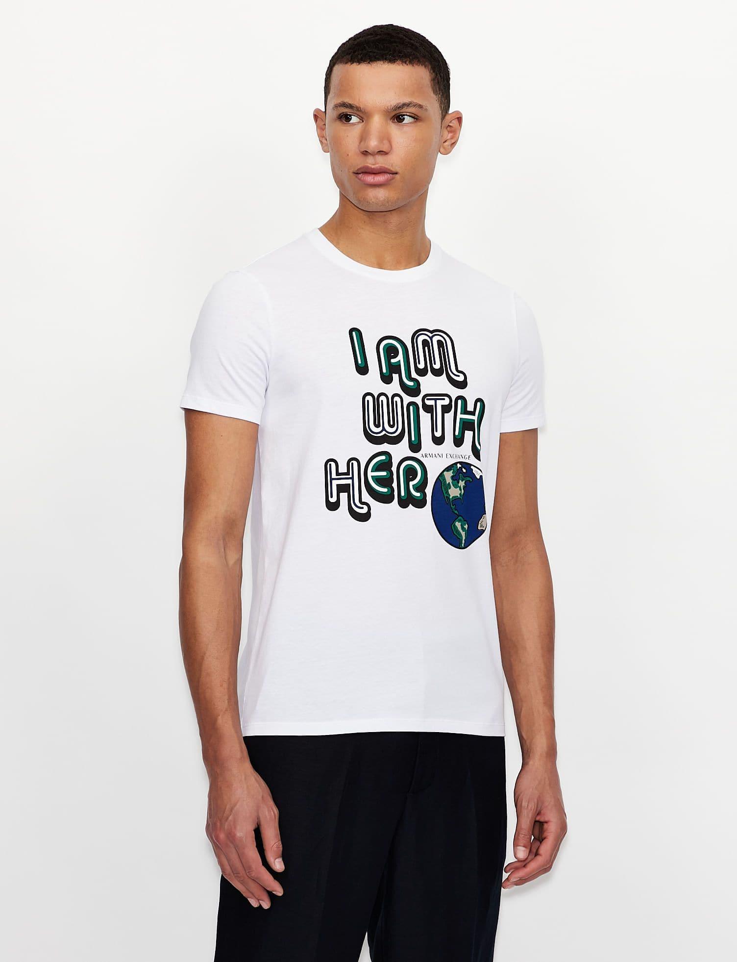 Laflamme- T-shirt jour de la terre - Armani Exchange