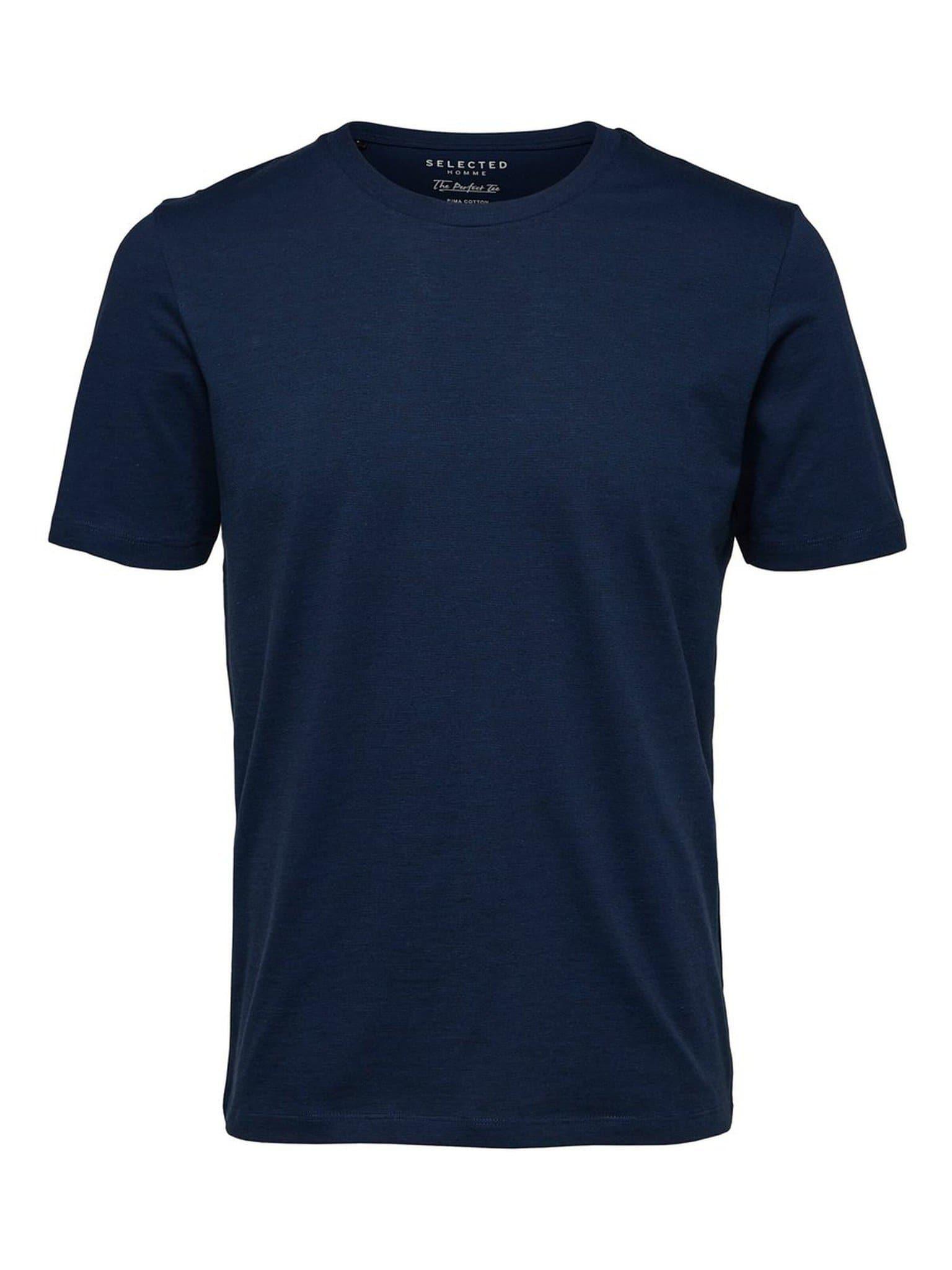 Laflamme- T-shirt marine - Selected