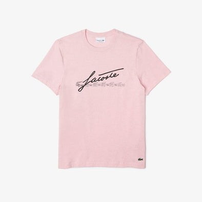 Laflamme- T-shirt rose - Lacoste