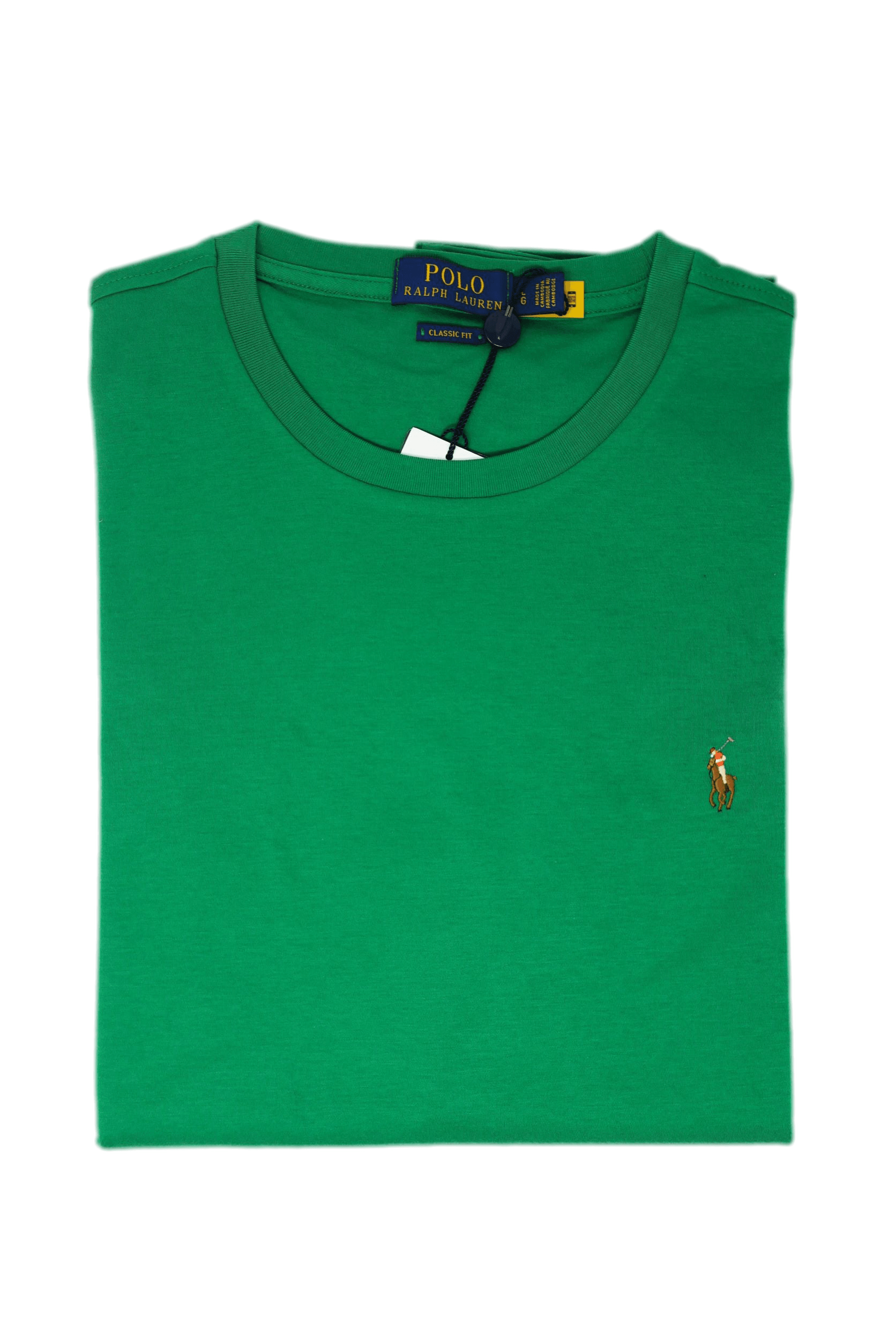 Laflamme- T-shirt vert classique - Ralph lauren